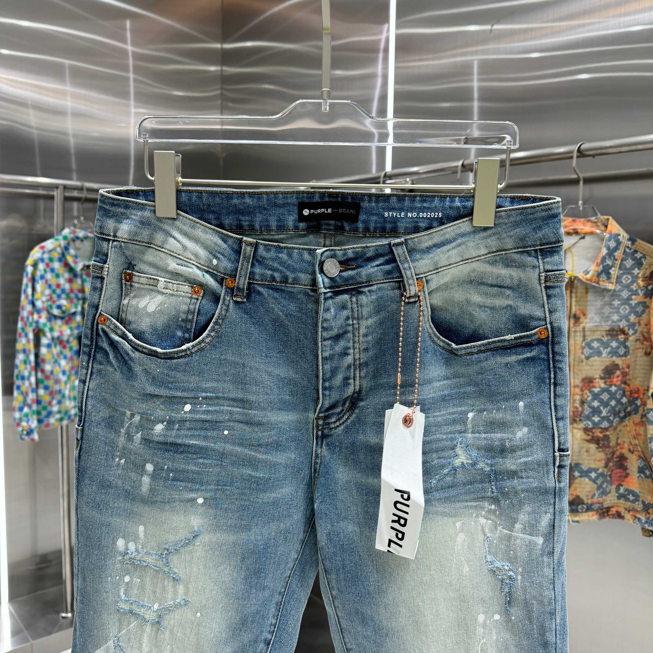 LuxluxHouse Best Quality Clothes Pants Purple Brand