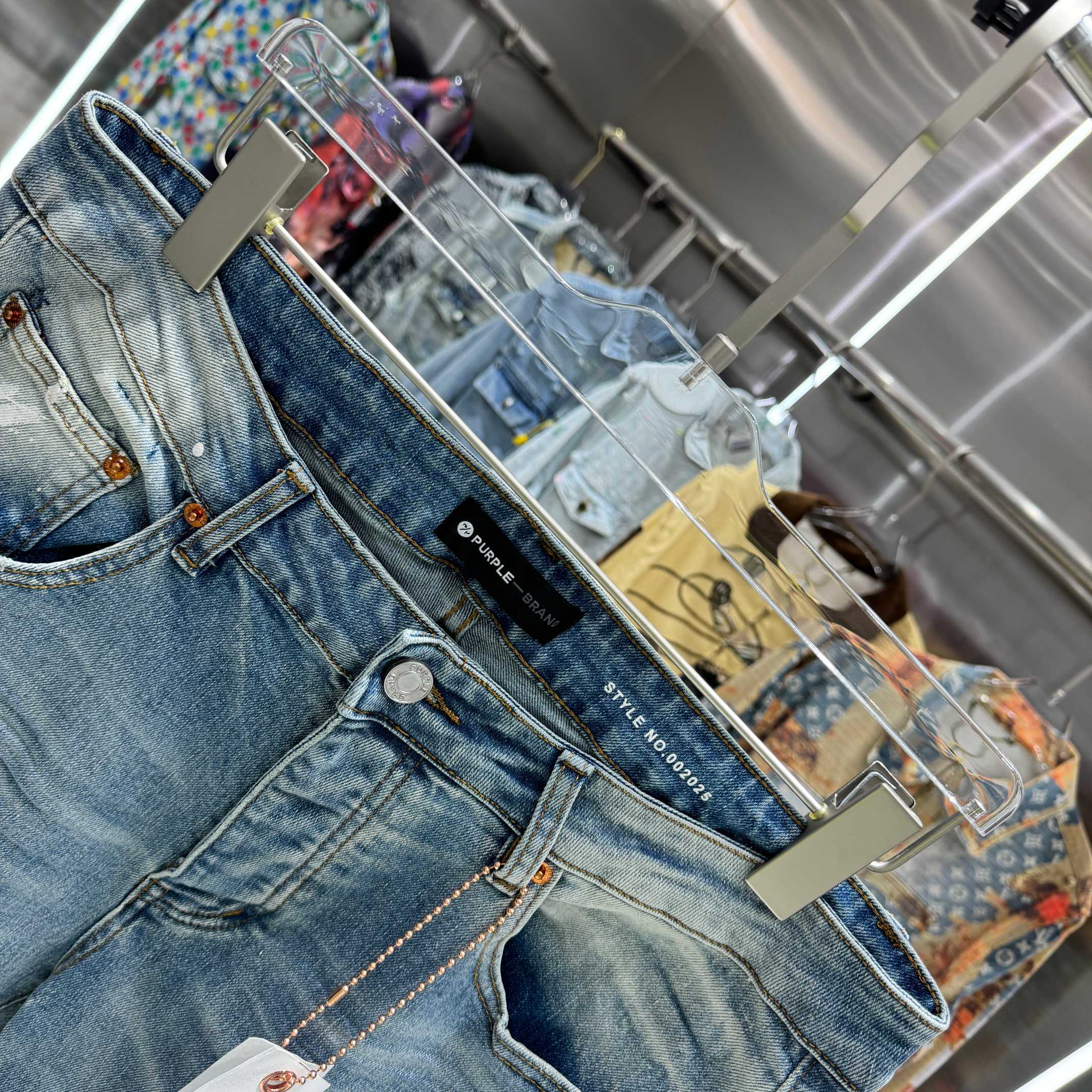 LuxluxHouse Best Quality Clothes Pants Purple Brand