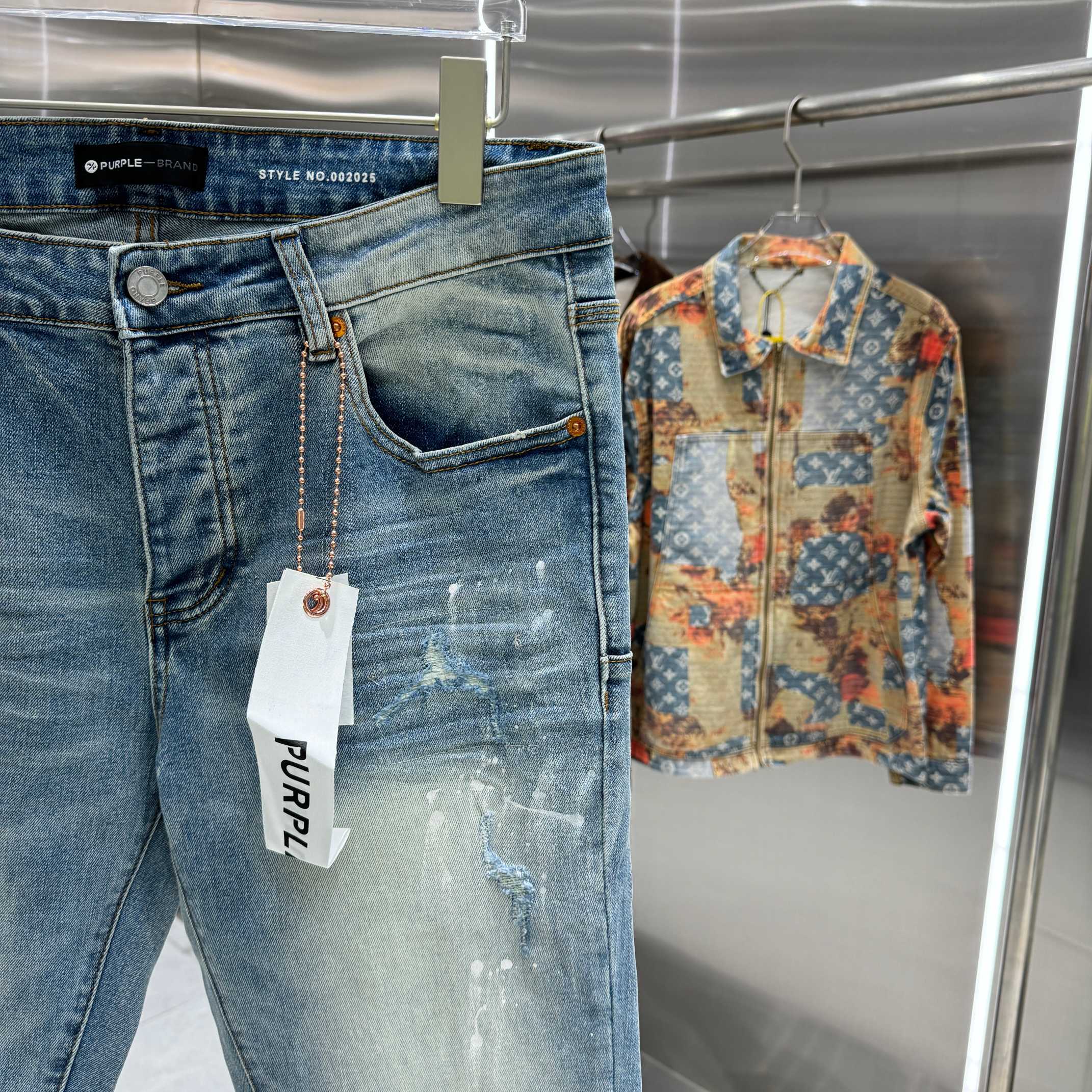LuxluxHouse Best Quality Clothes Pants Purple Brand