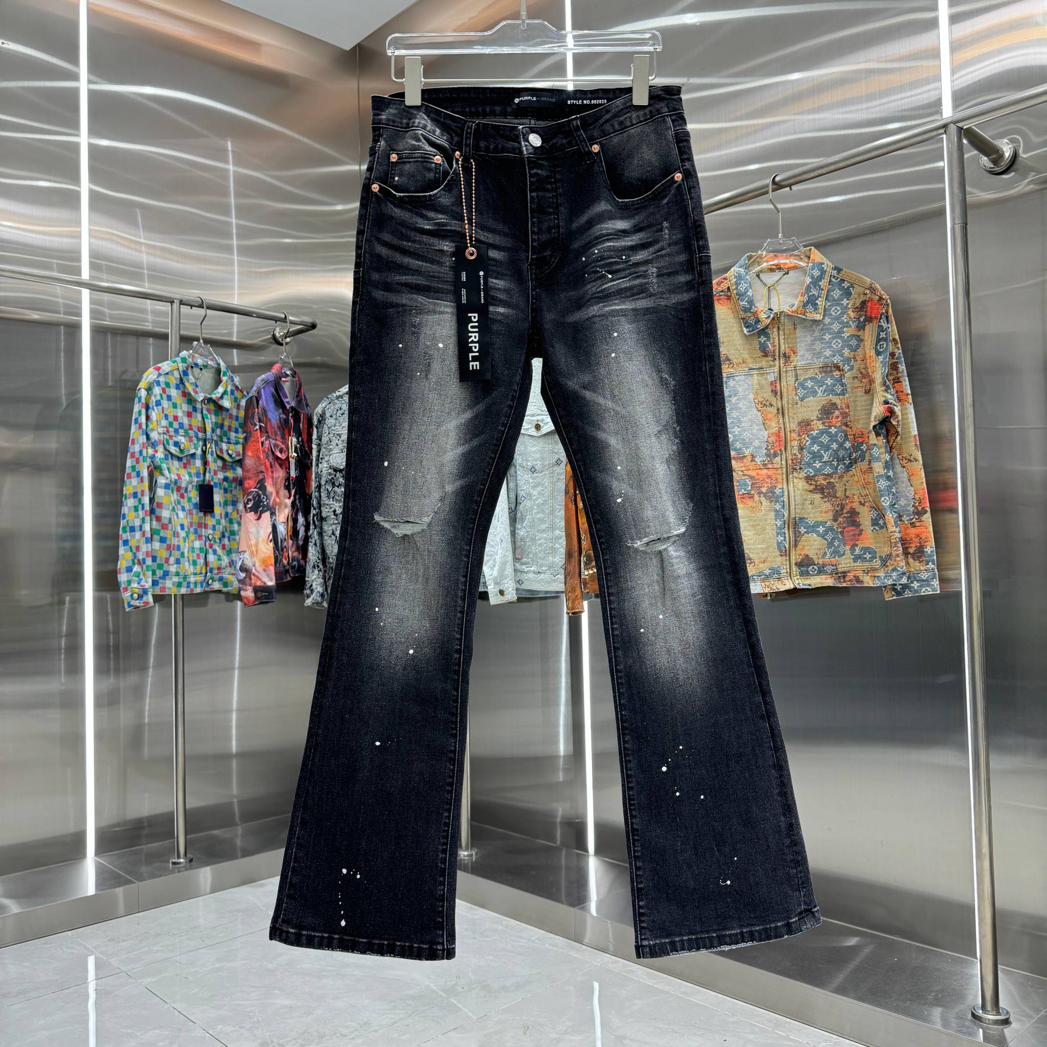 LuxluxHouse Best Quality Clothes Pants Purple Brand