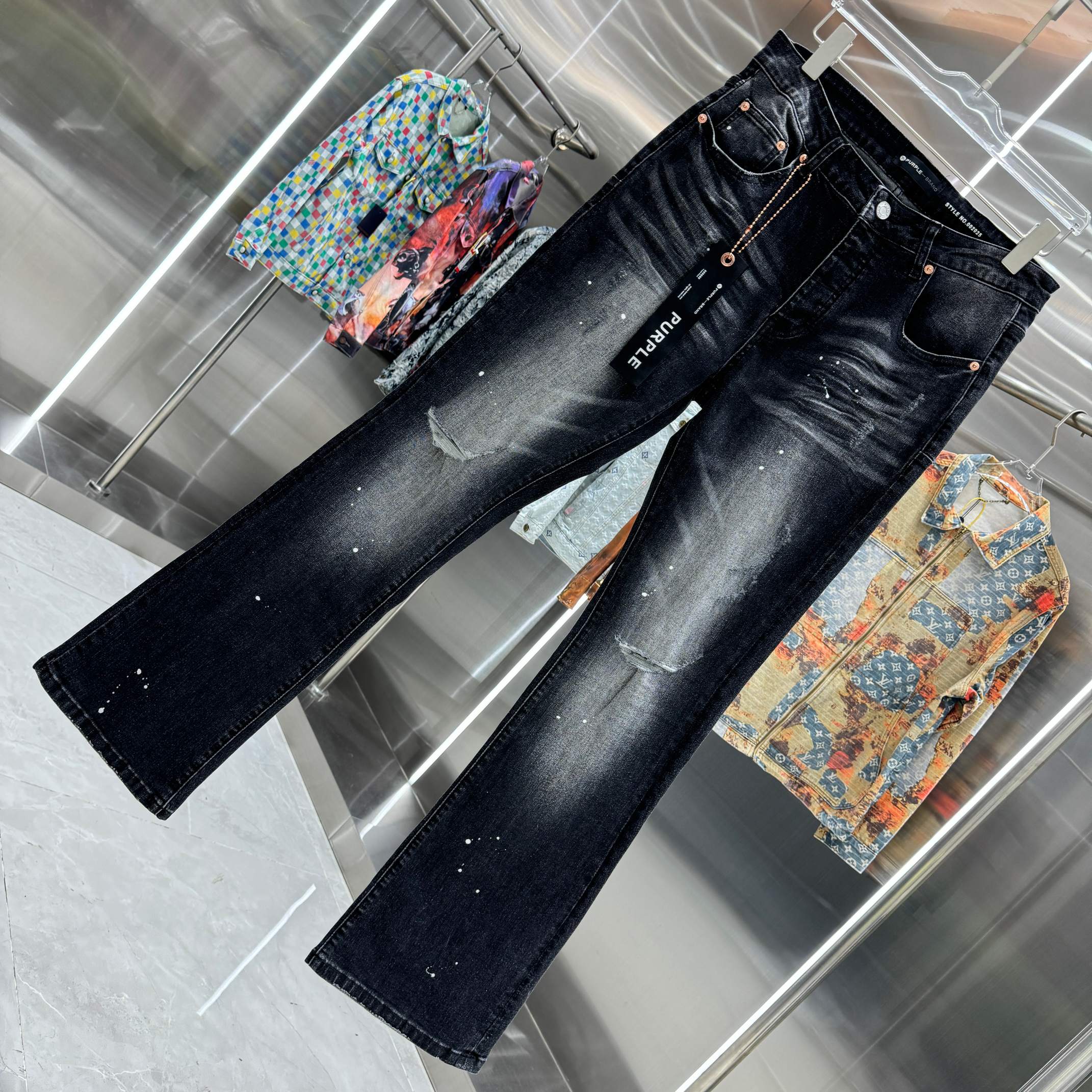 LuxluxHouse Best Quality Clothes Pants Purple Brand