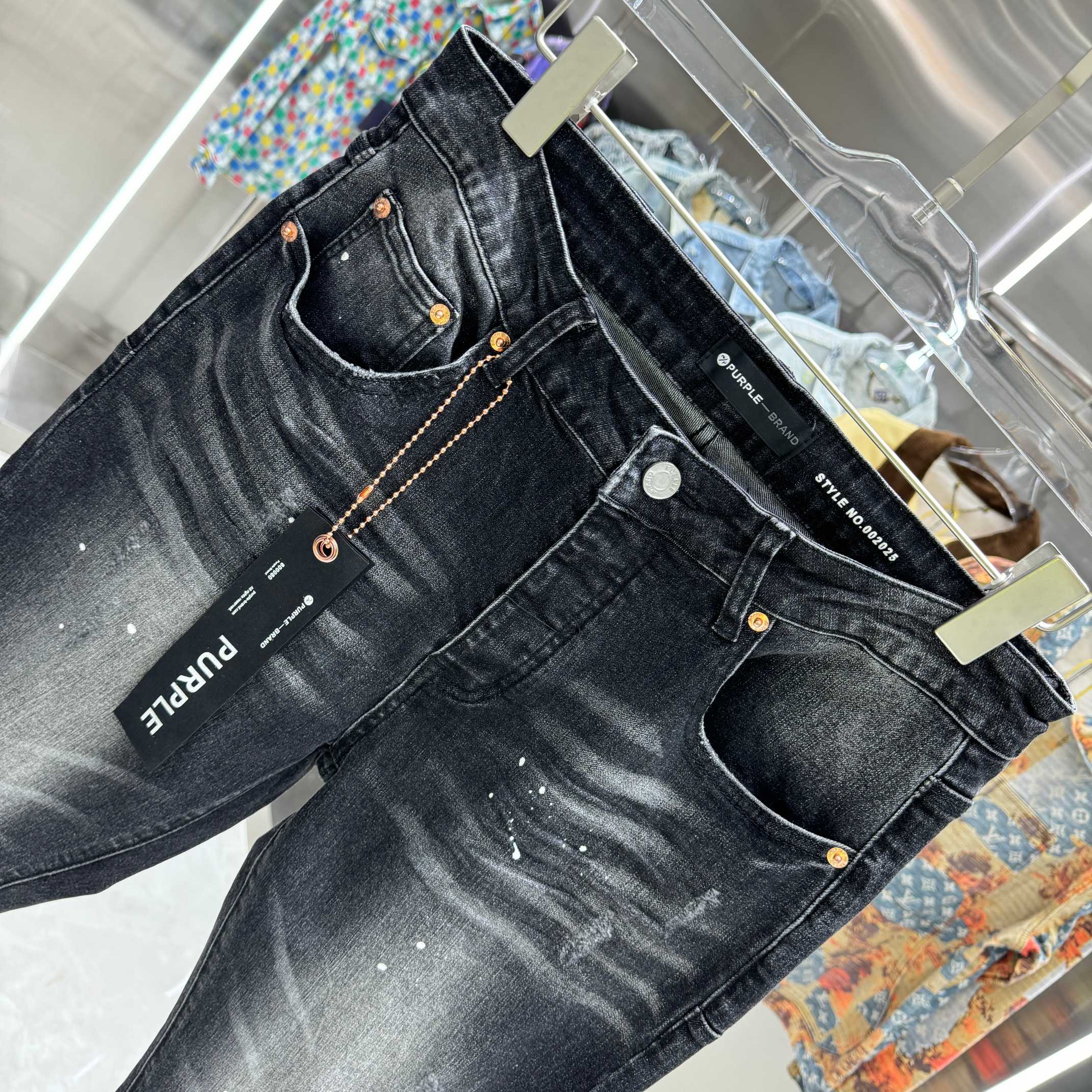 LuxluxHouse Best Quality Clothes Pants Purple Brand