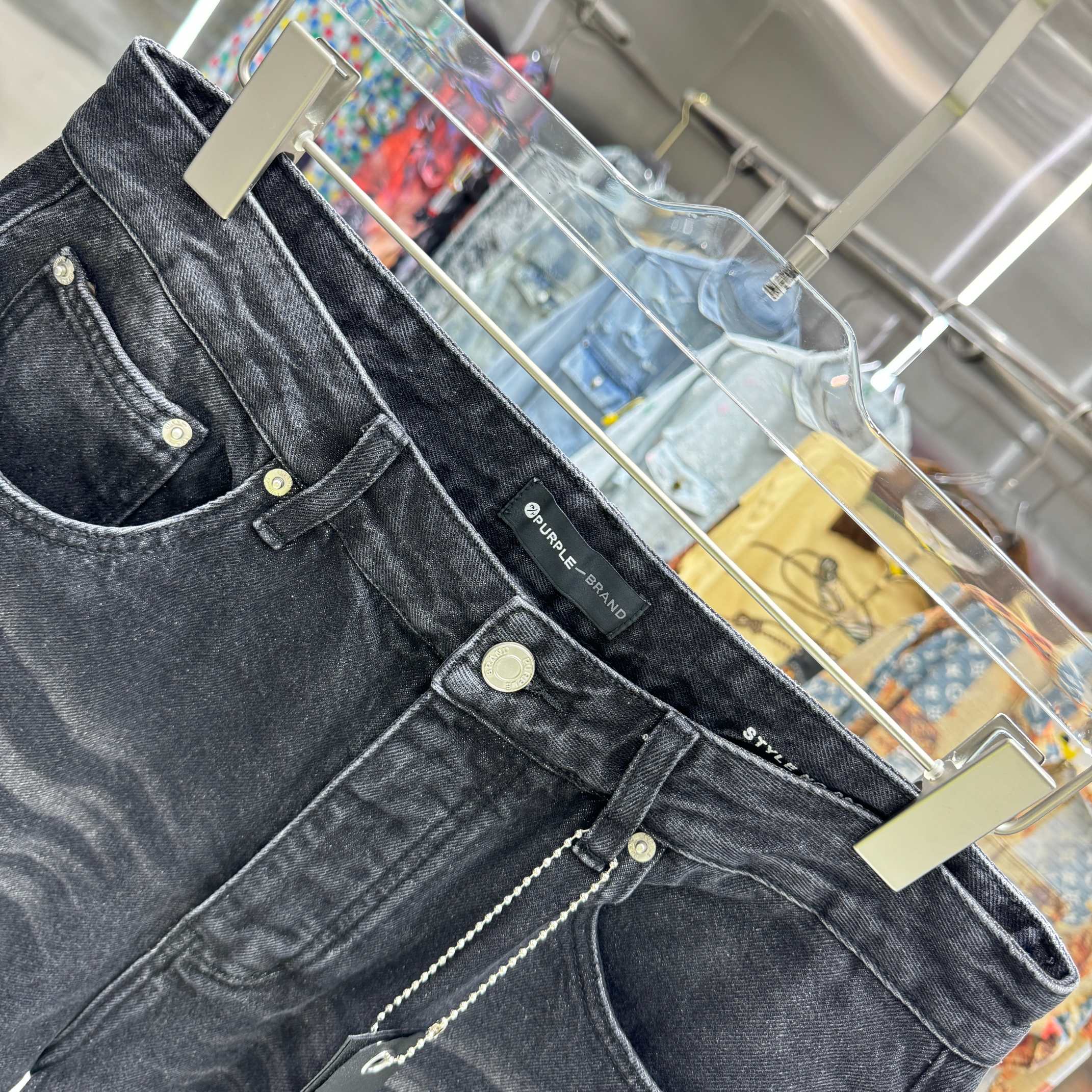 LuxluxHouse Best Quality Clothes Pants Purple Brand