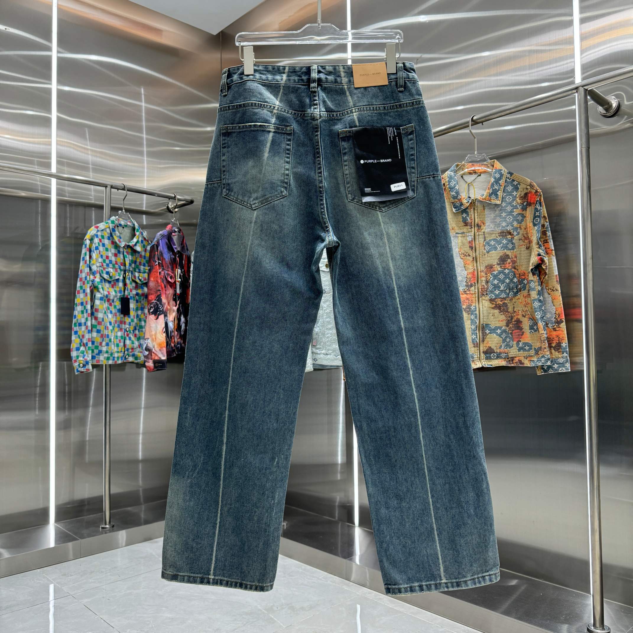 LuxluxHouse Best Quality Clothes Pants Purple Brand