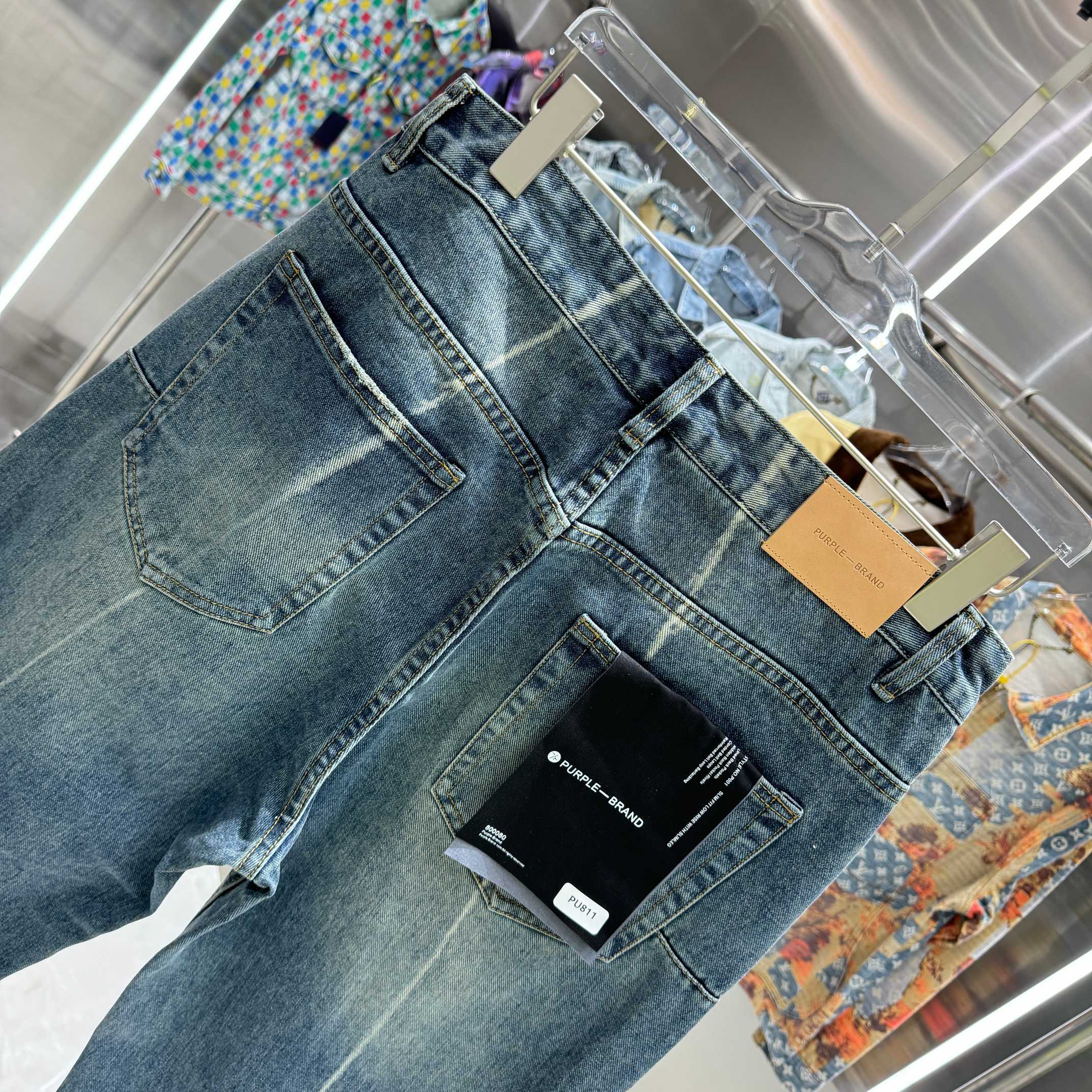 LuxluxHouse Best Quality Clothes Pants Purple Brand