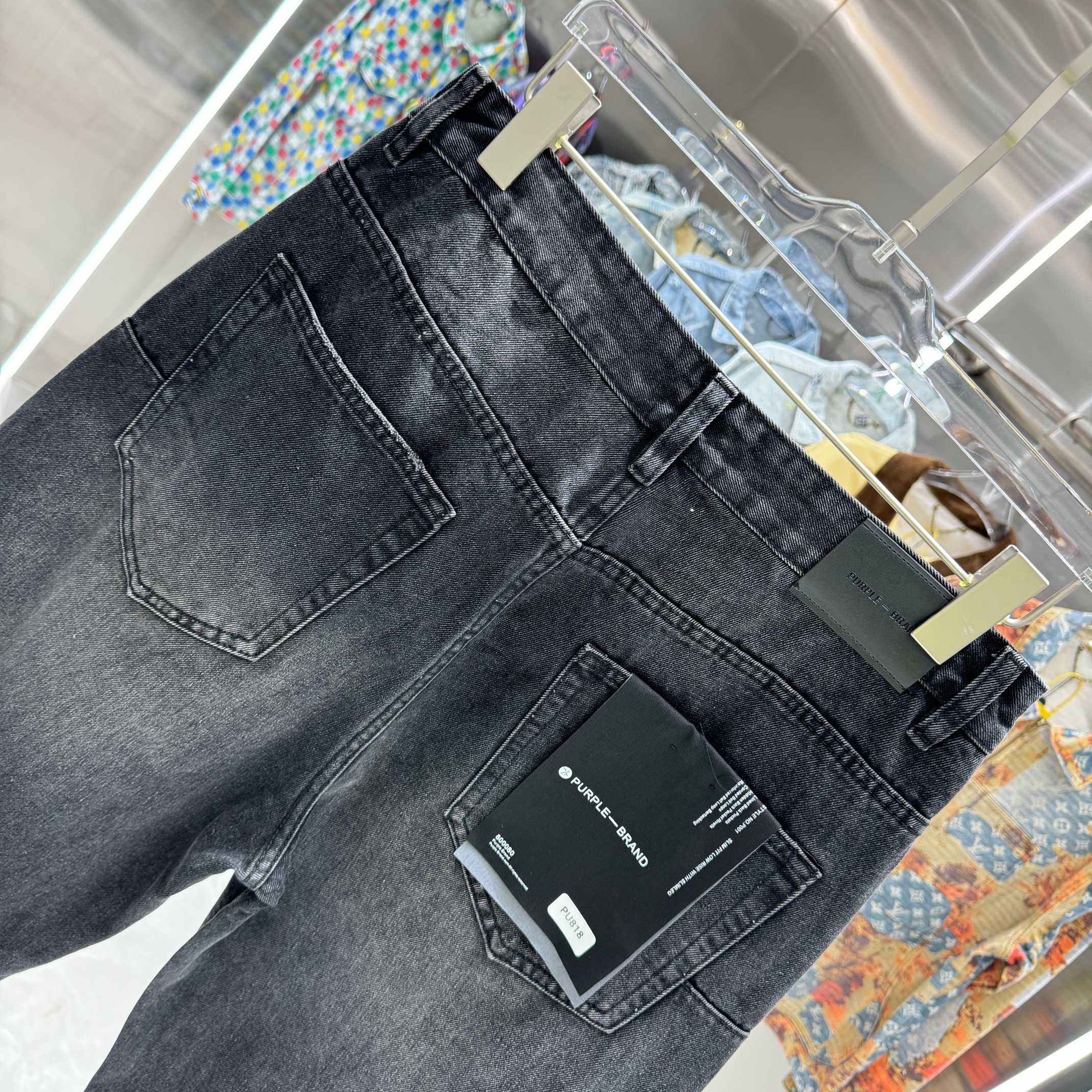 LuxluxHouse Best Quality Clothes Pants Purple Brand