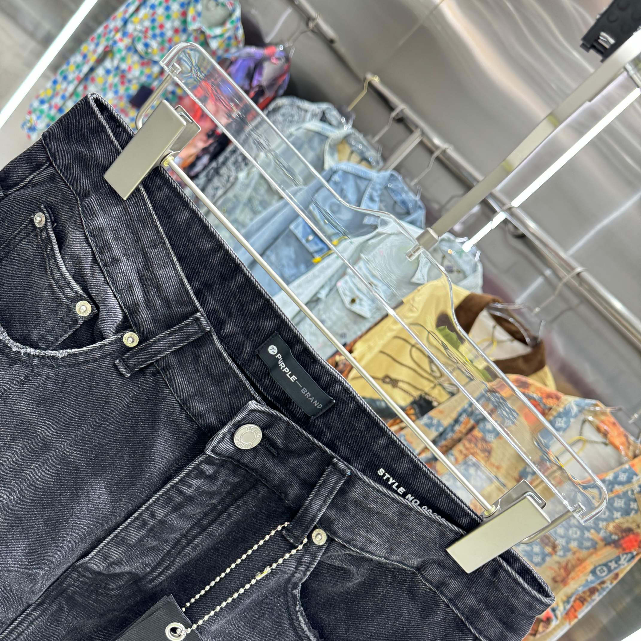 LuxluxHouse Best Quality Clothes Pants Purple Brand