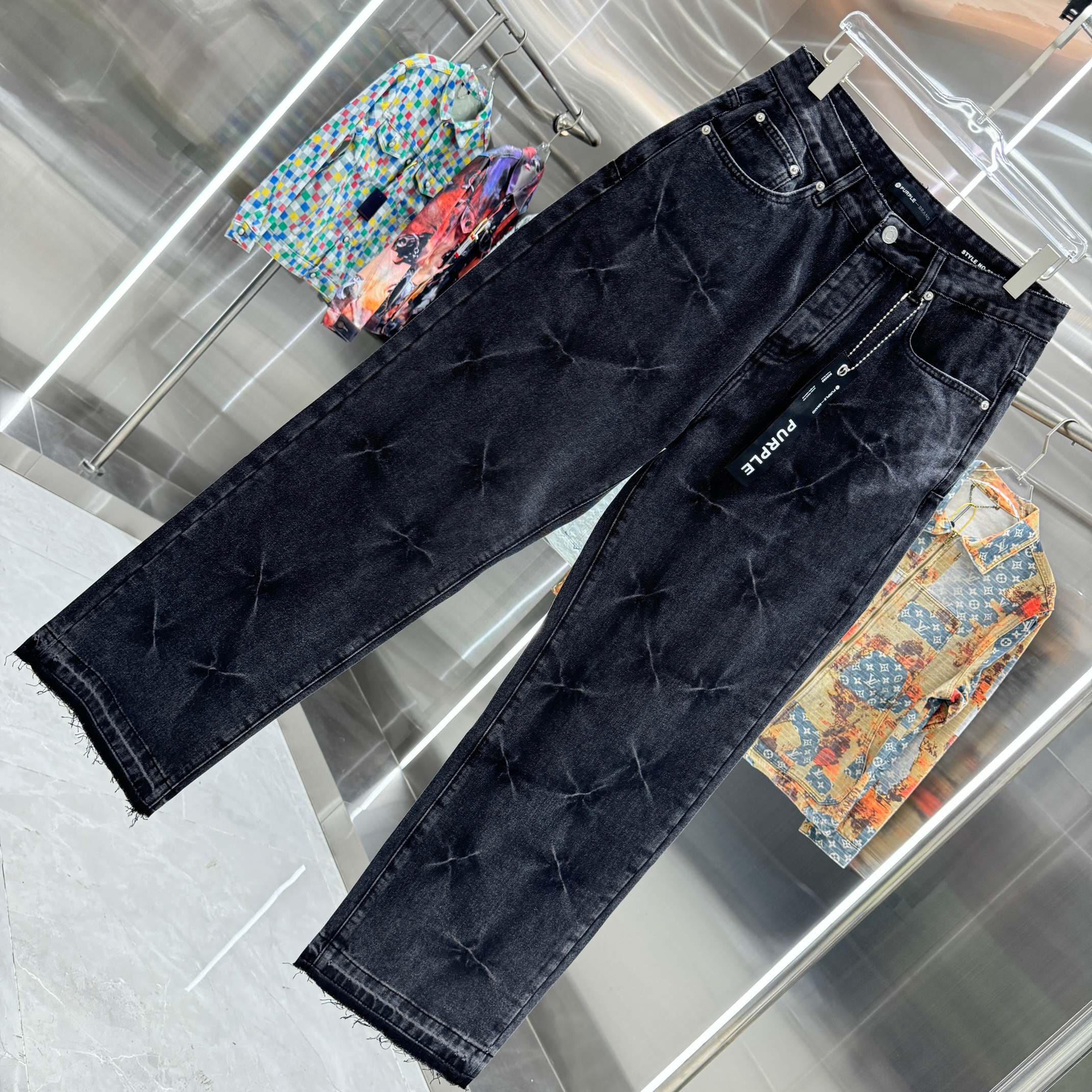 LuxluxHouse Best Quality Clothes Pants Purple Brand