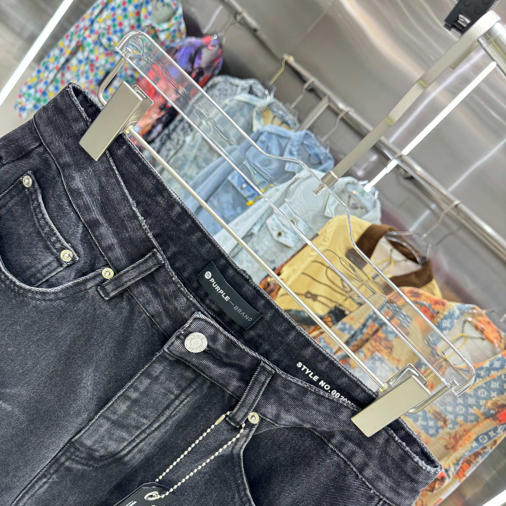 LuxluxHouse Best Quality Clothes Pants Purple Brand