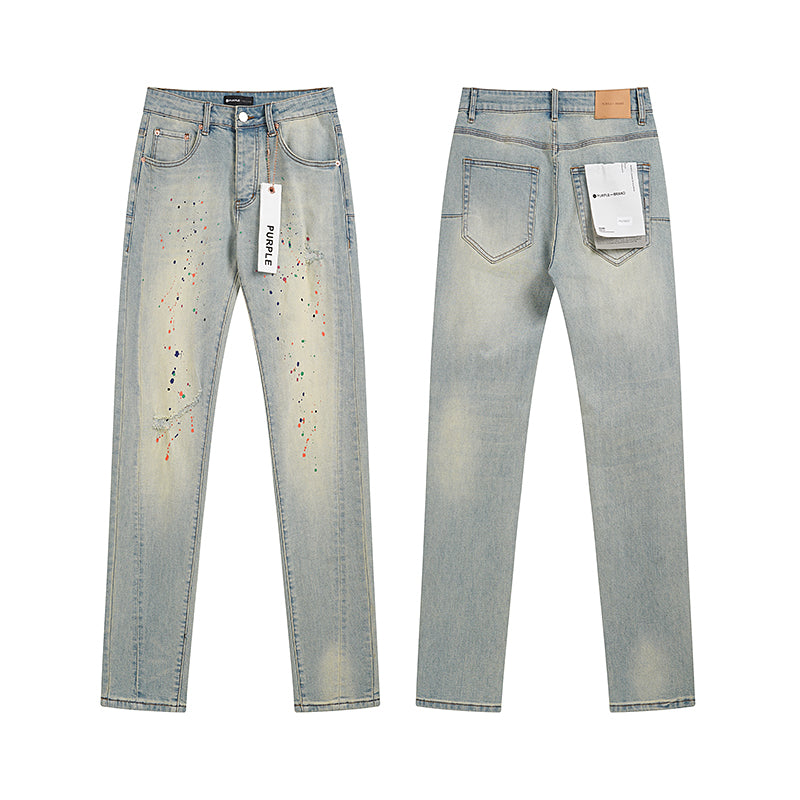 LuxluxHouse Best Quality Clothes Pants Purple Brand