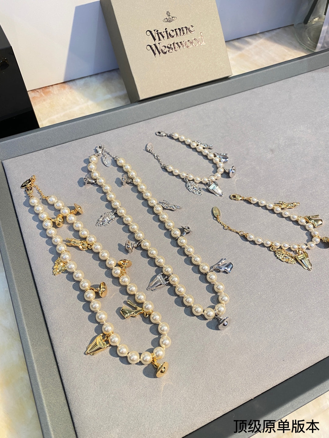 LuxluxHouse Best Quality Accessories Bracelet Vivienne Westwood Necklace