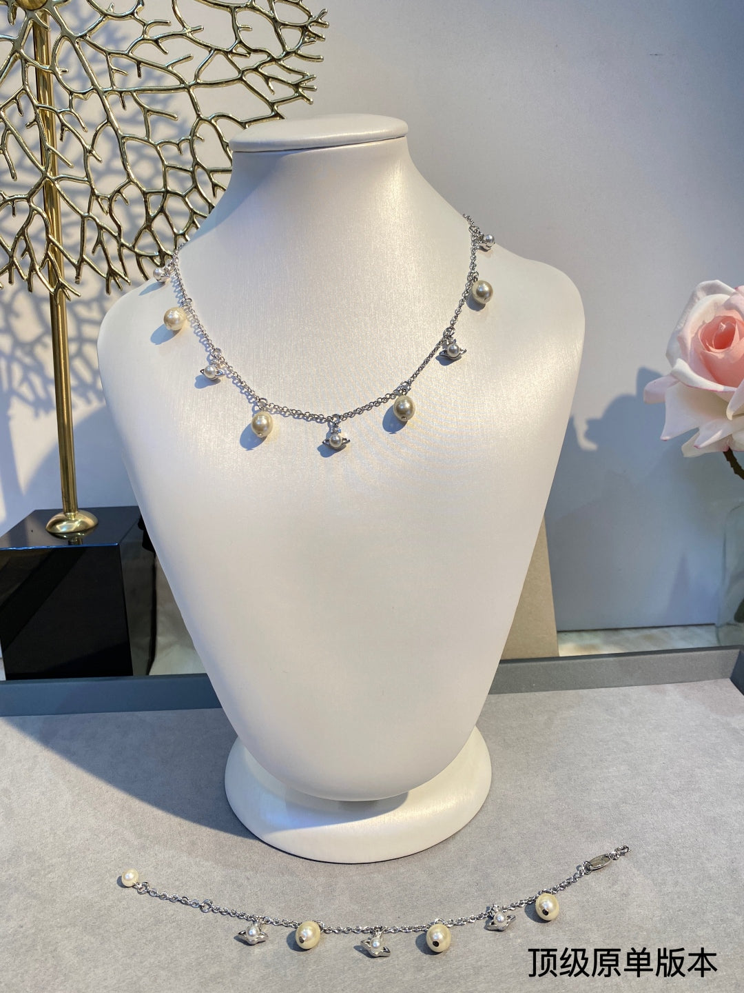 LuxluxHouse Best Quality Accessories Bracelet Vivienne Westwood Necklace