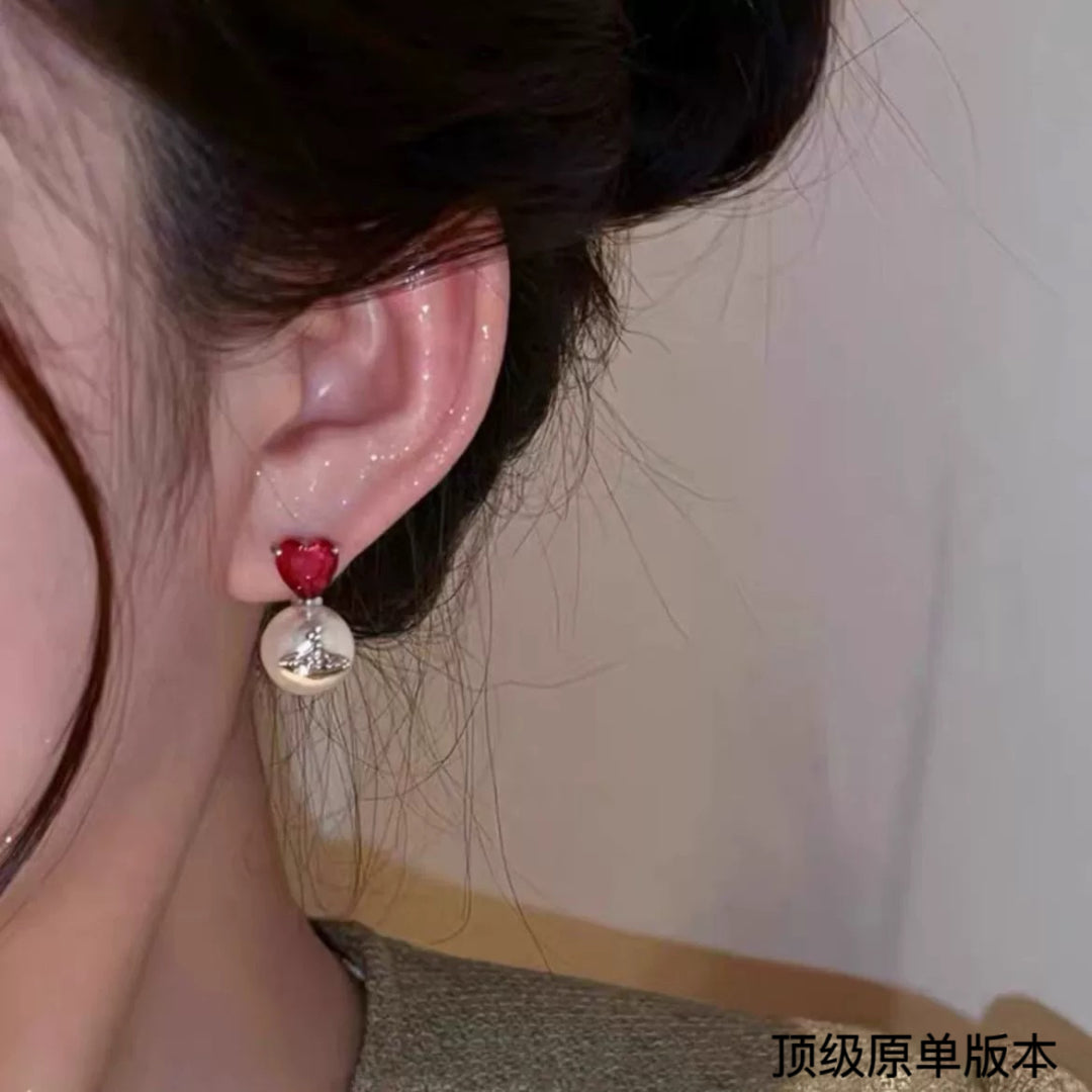 LuxluxHouse Best Quality Accessories Earrings Vivienne Westwood
