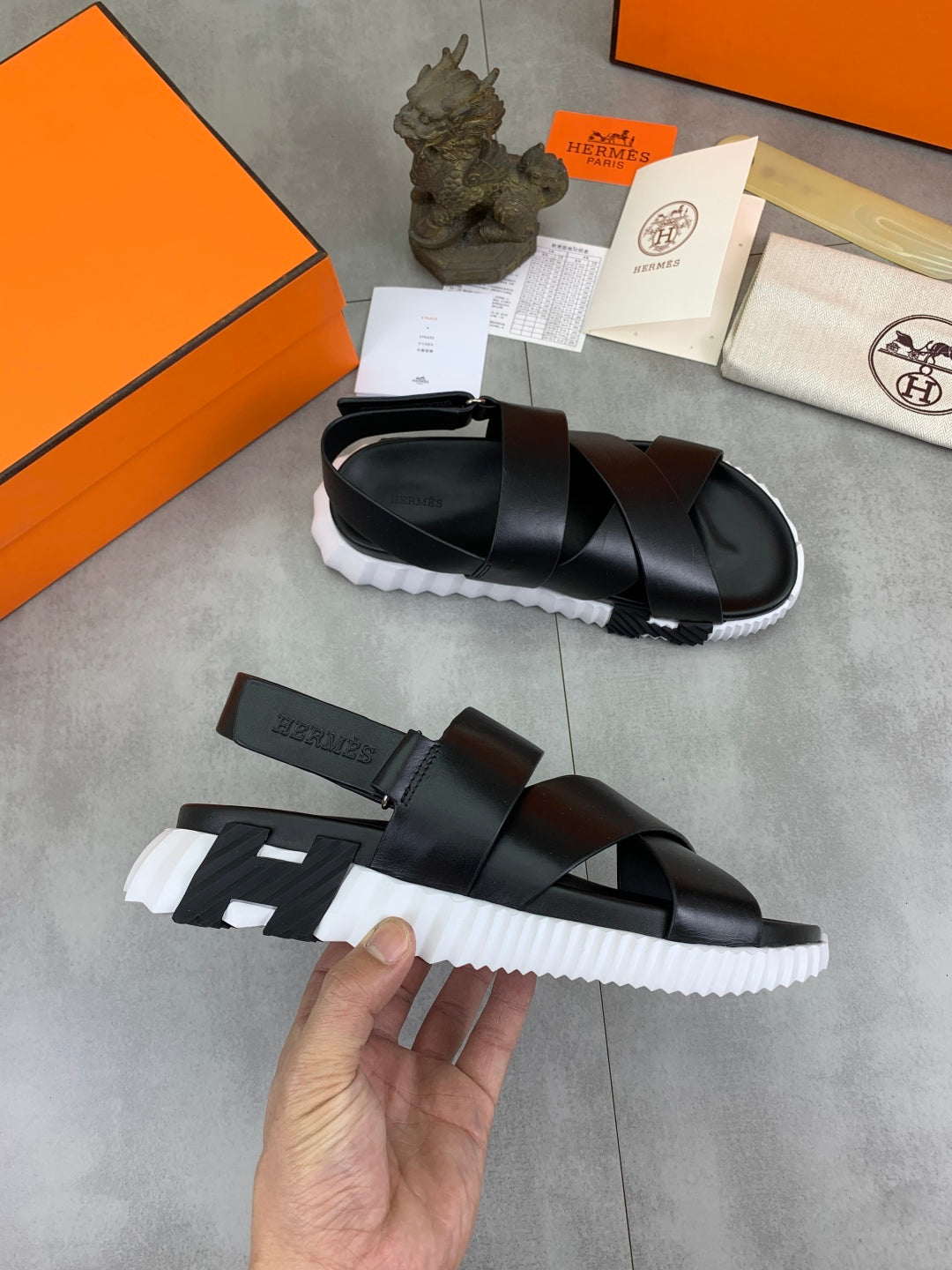 LuxluxHouse Best Quality Sandals Hermes