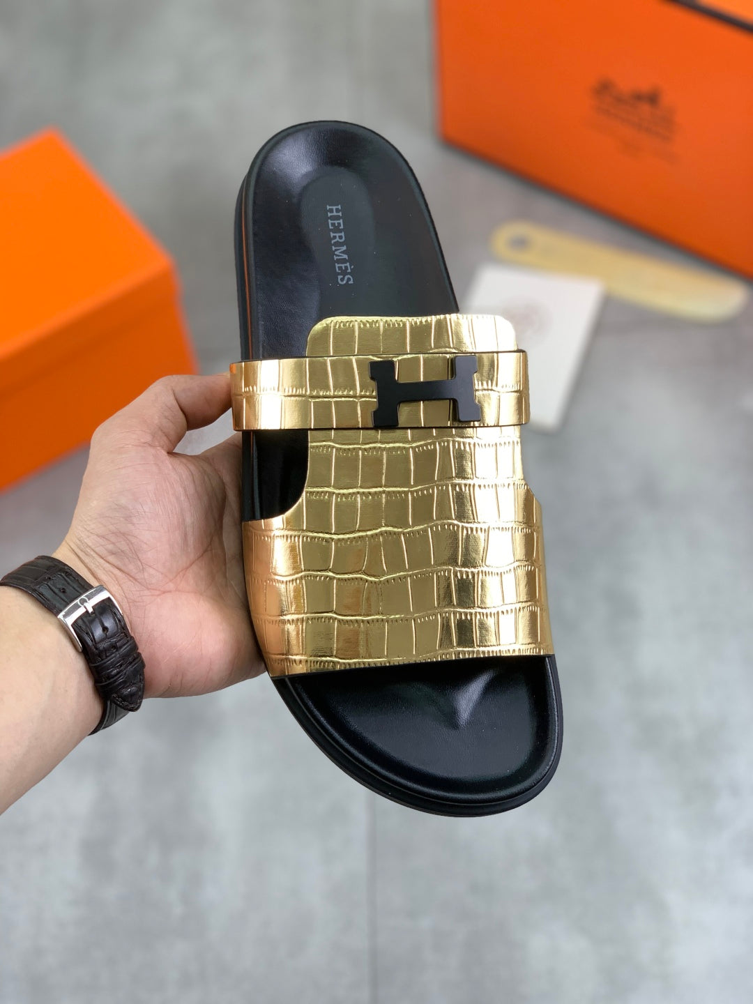 LuxluxHouse Best Quality Sandals Hermes