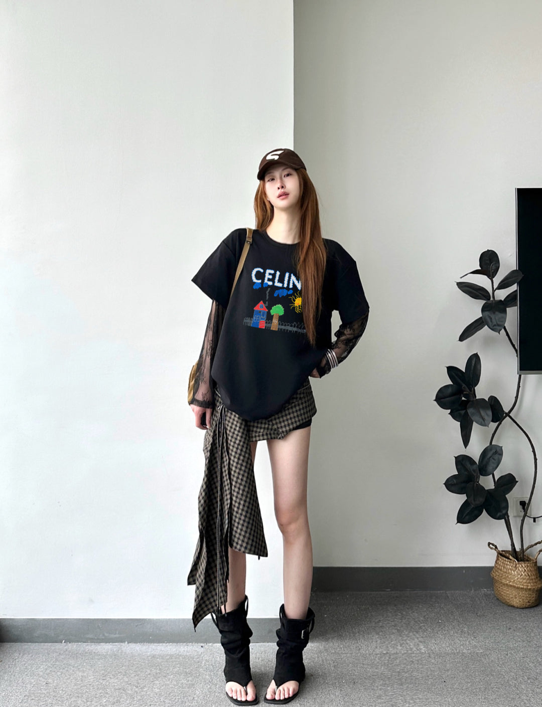 LuxluxHouse Best Quality Clothes T-shirt Celine
