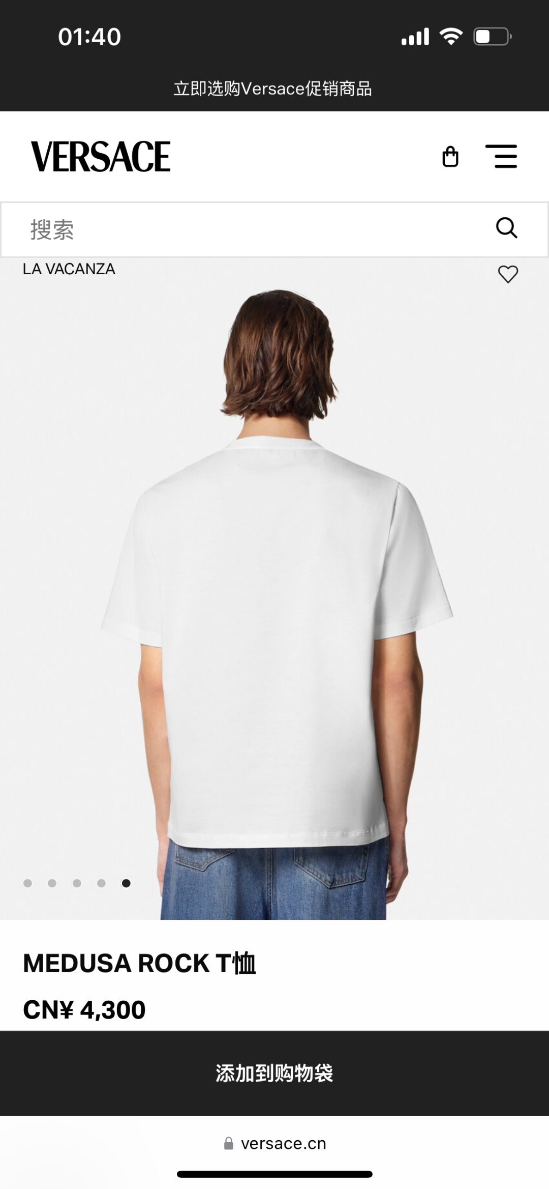 LuxluxHouse Best Quality Clothes Versace T-shirt