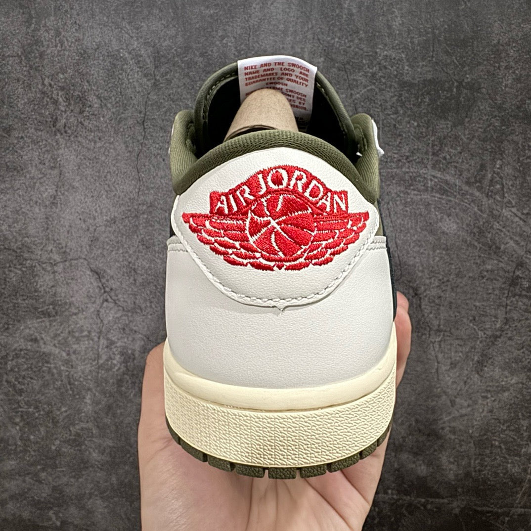 LJR Batch-Air Jordan 1 × Travis Scott “Medium green”