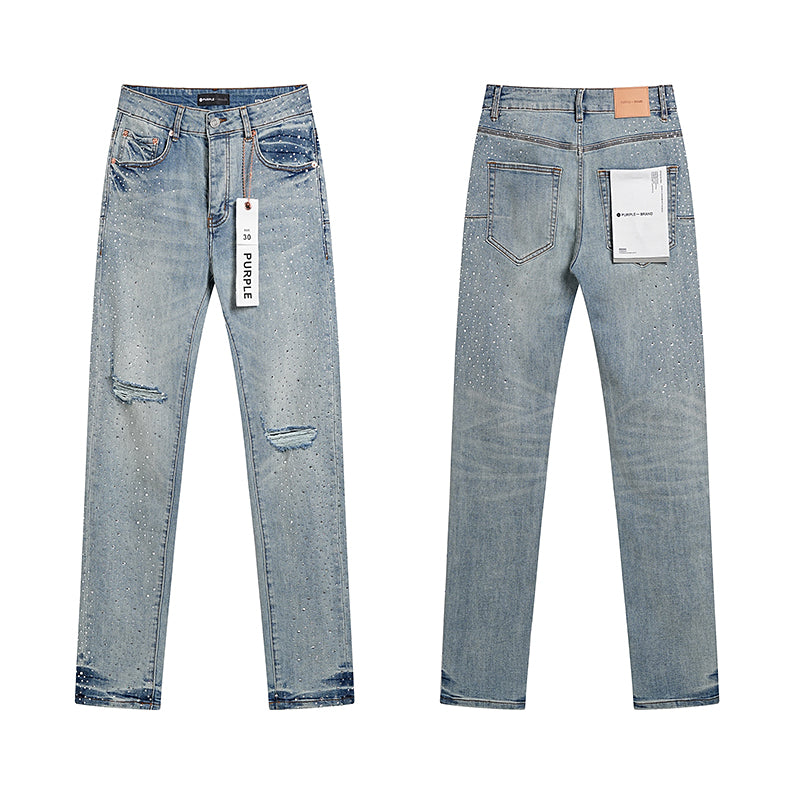 LuxluxHouse Best Quality Clothes Pants Purple Brand