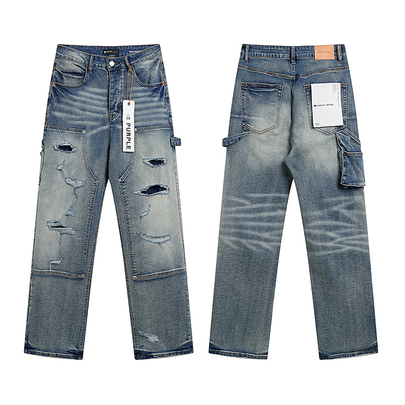 LuxluxHouse Best Quality Clothes Pants Purple Brand