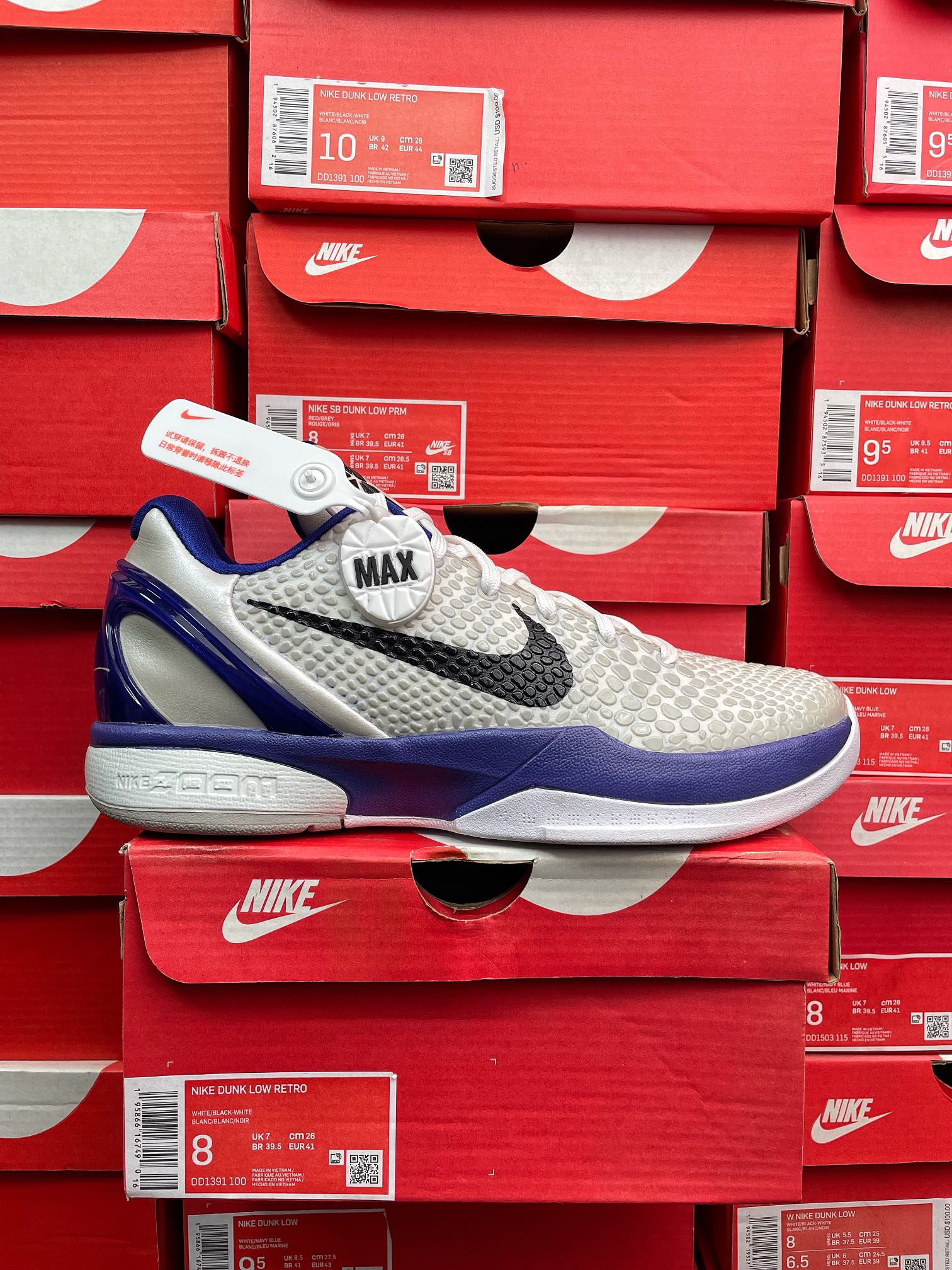 Max/WKB Batch-Nike Zoom Kobe 6 Protro “Concord”