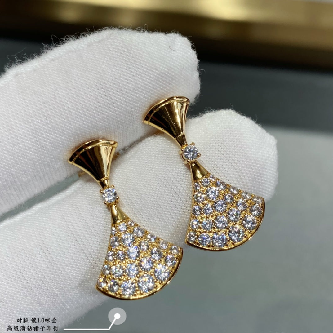 LuxluxHouse Best Quality Accessories Earrings Bvlgari