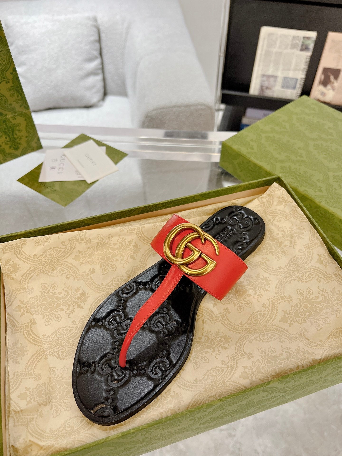 LuxluxHouse Best Quality Sandals Gucci