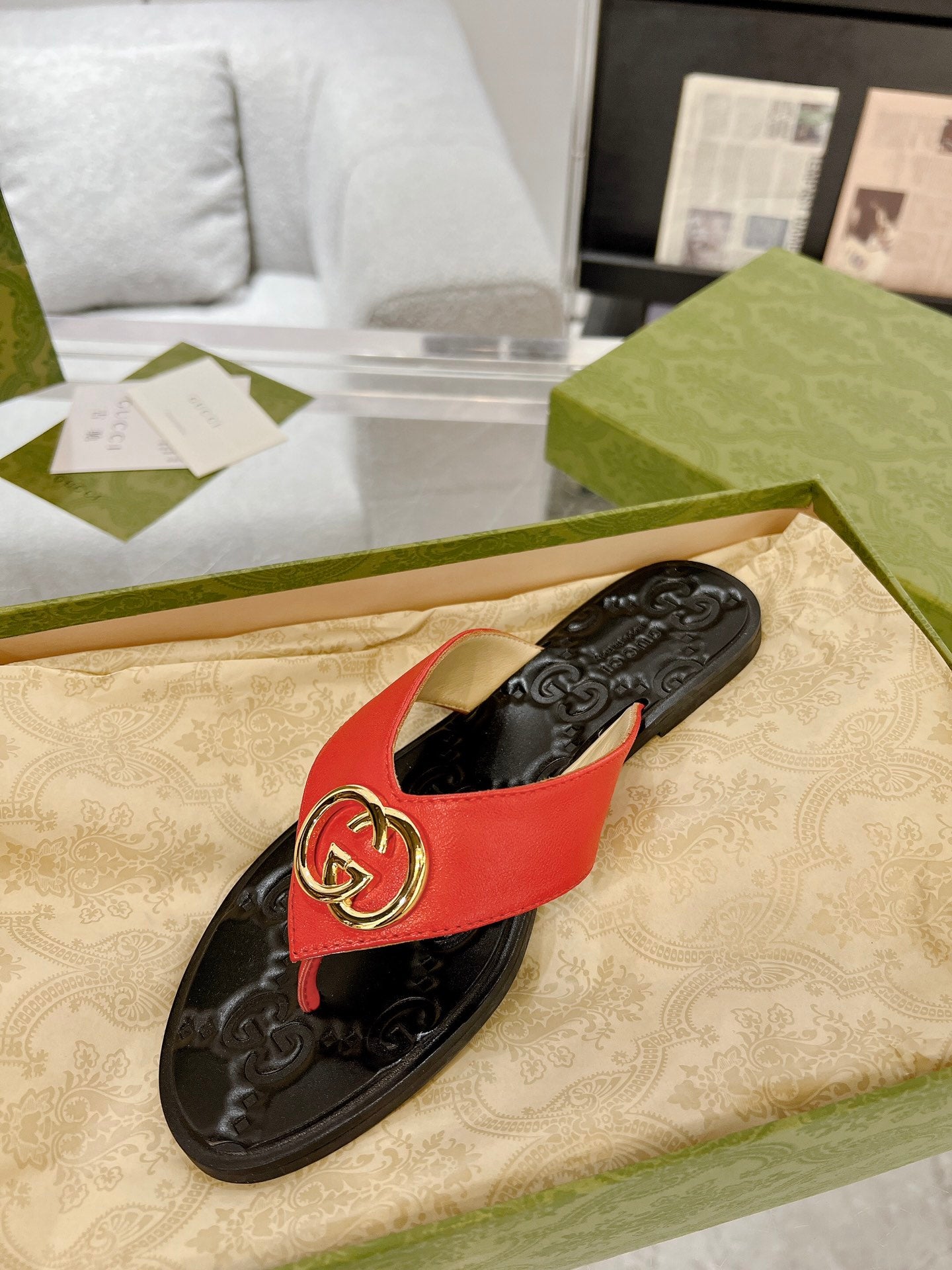 LuxluxHouse Best Quality Sandals Gucci