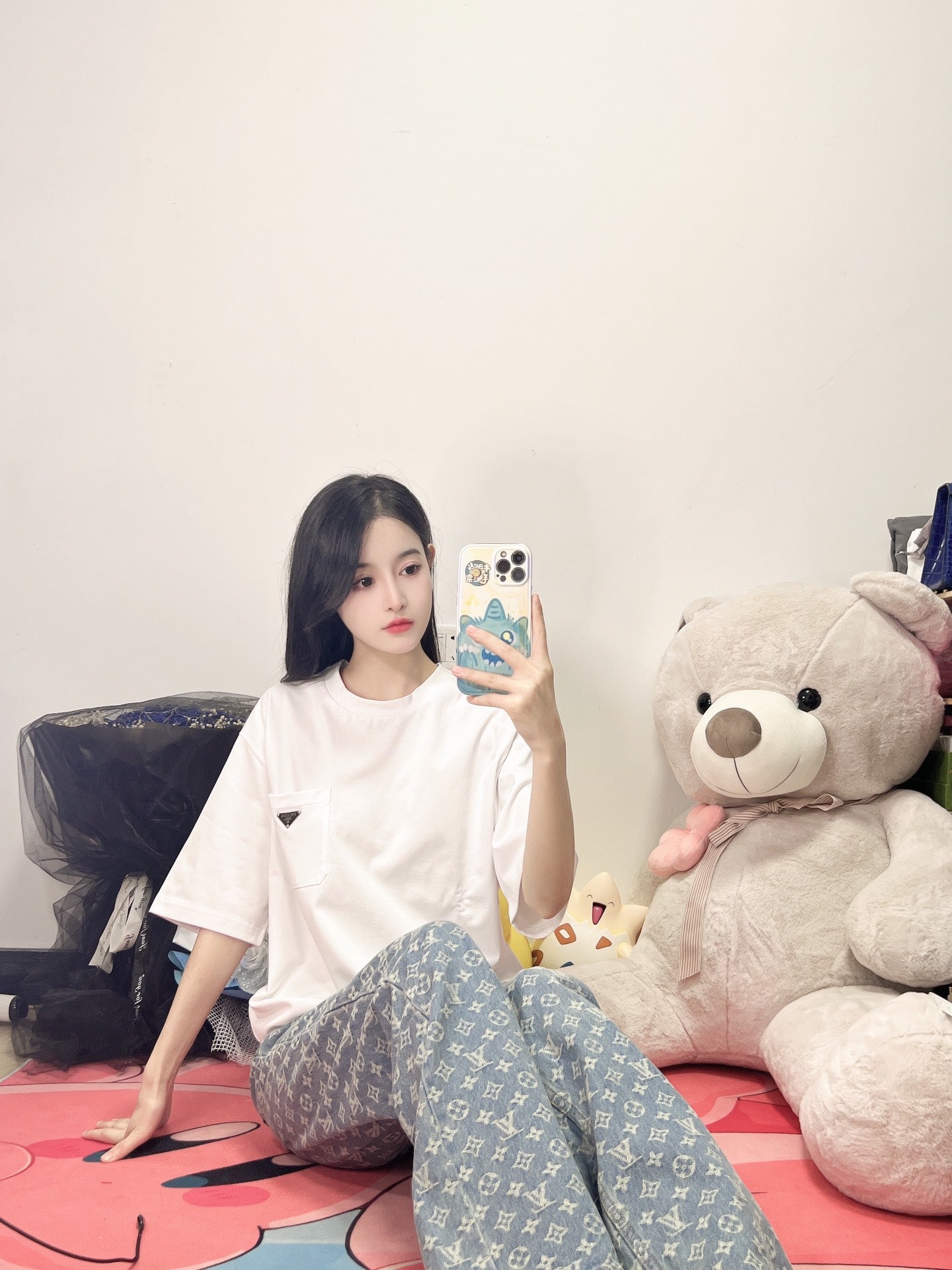 LuxluxHouse Best Quality Clothes T-shirt Prada
