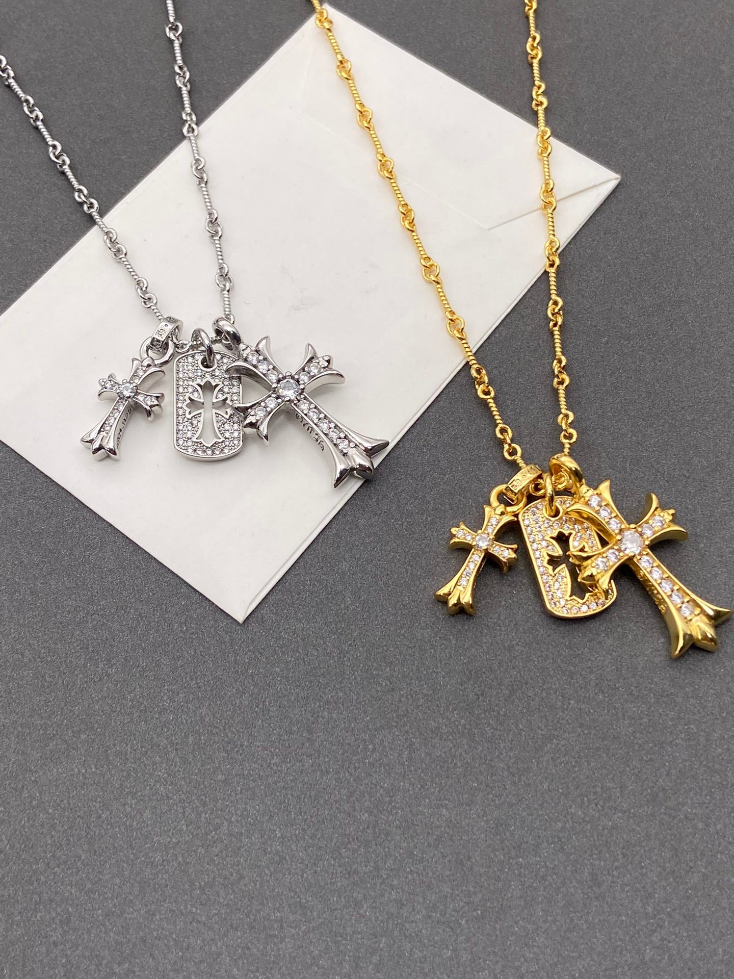 LuxluxHouse Best Quality Accessories Necklace Chrome Hearts
