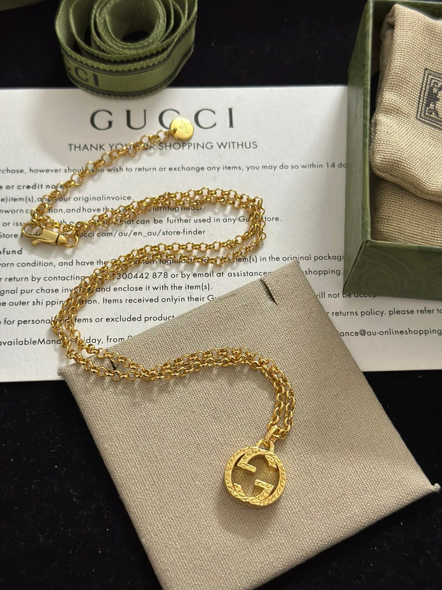 LuxluxHouse Best Quality Accessories Gucci Necklace