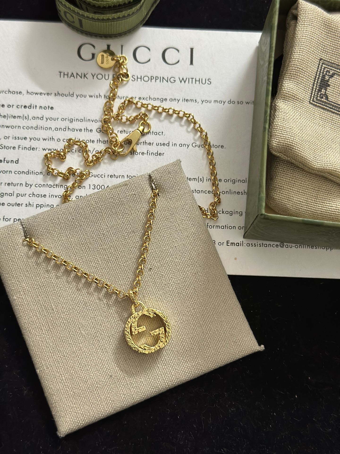 LuxluxHouse Best Quality Accessories Gucci Necklace
