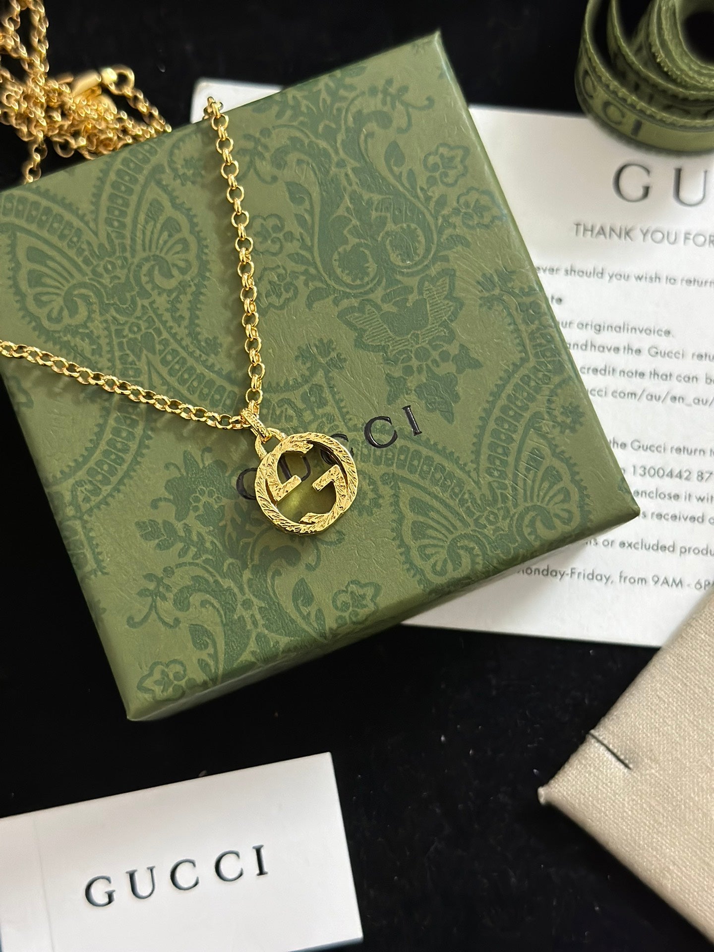 LuxluxHouse Best Quality Accessories Gucci Necklace