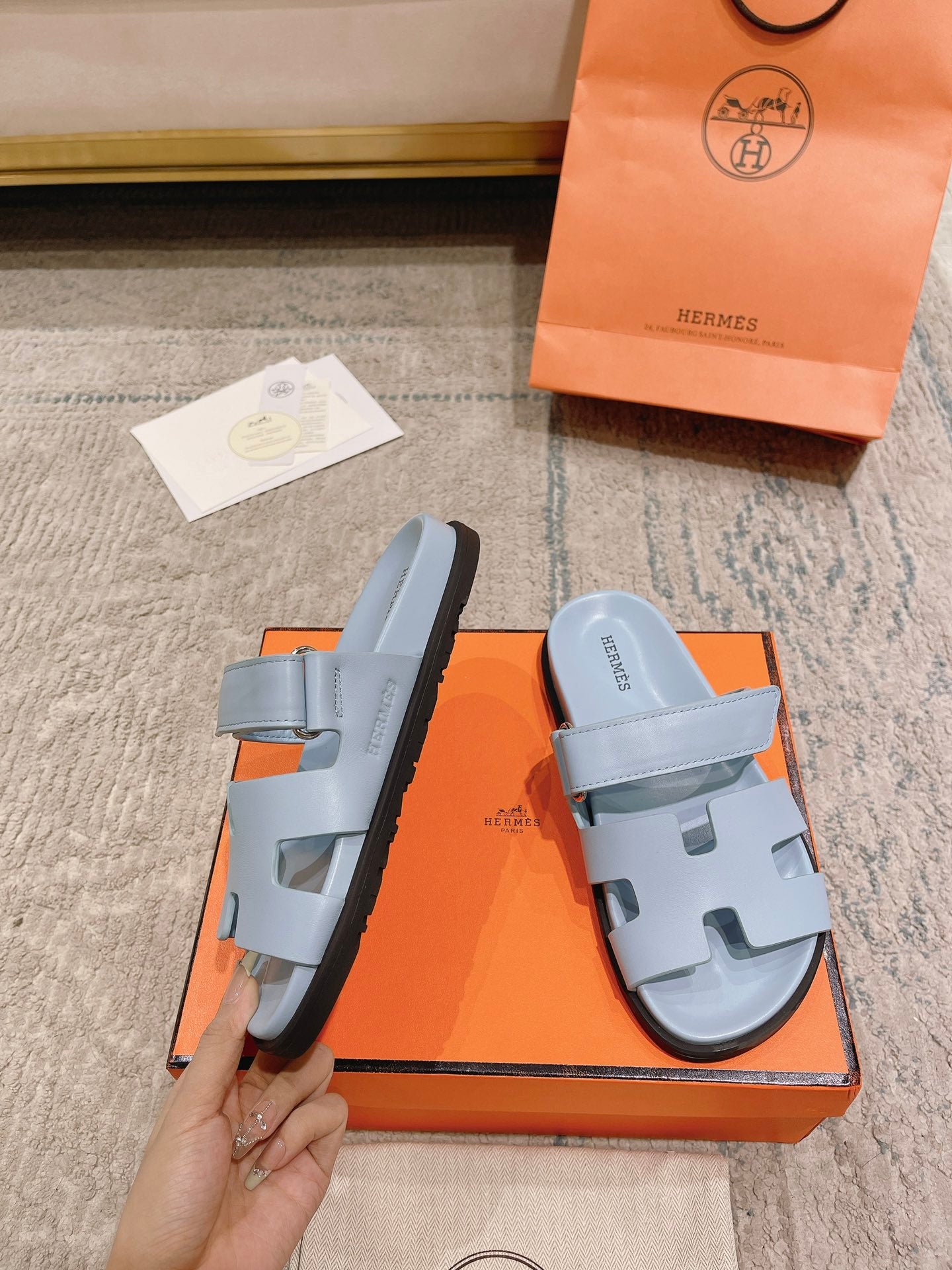 LuxluxHouse Best Quality Sandals Hermes