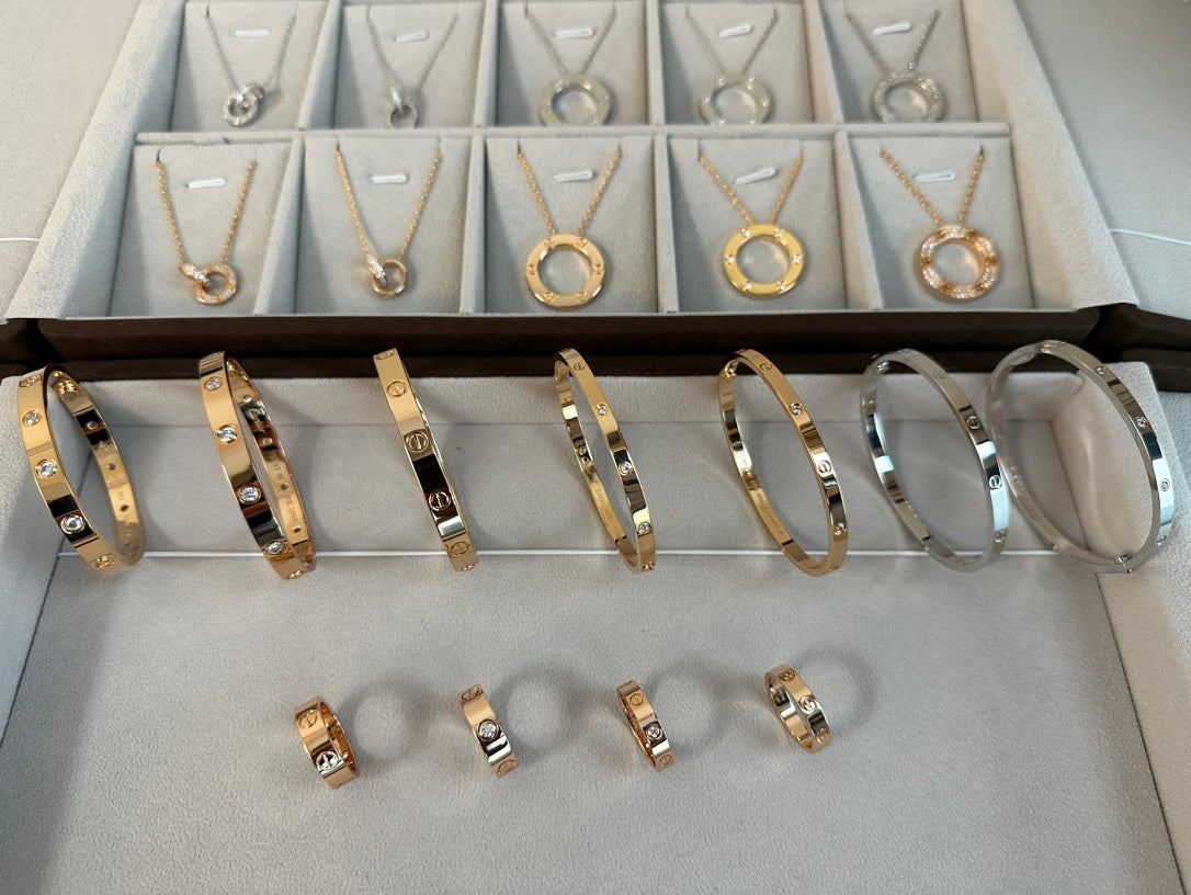LuxluxHouse Best Quality Accessories Bracelet Necklace Ring Cartier