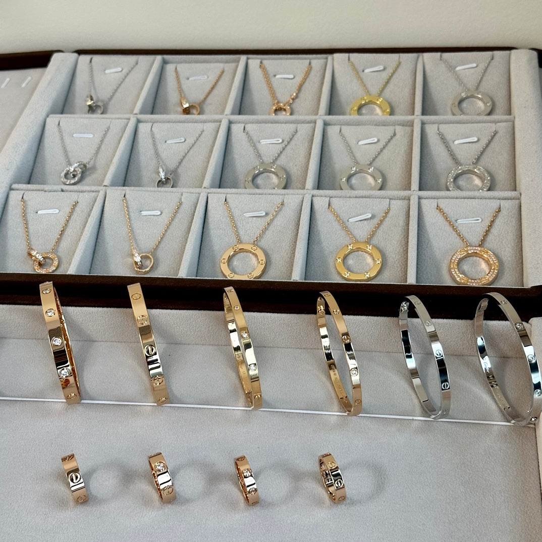 LuxluxHouse Best Quality Accessories Bracelet Necklace Ring Cartier
