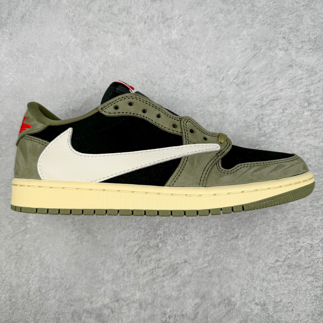 KZ Batch-Air Jordan 1 × Travis Scott “Green suede”