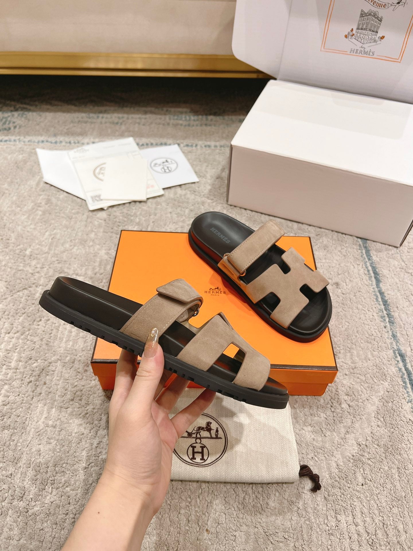 LuxluxHouse Best Quality Sandals Hermes