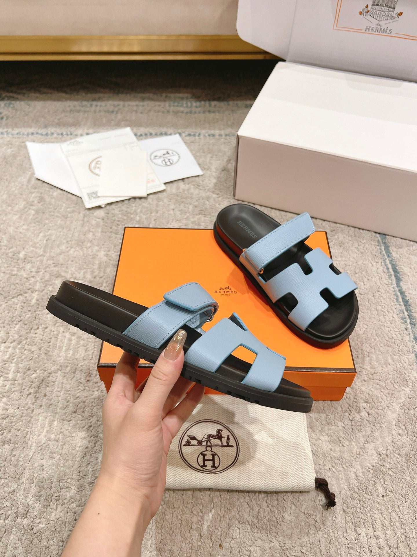 LuxluxHouse Best Quality Sandals Hermes