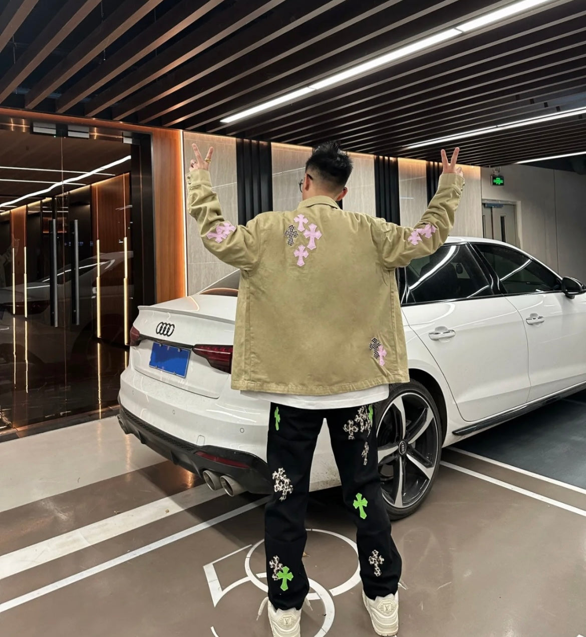 LuxluxHouse Best Quality Clothes Pants Chrome Hearts