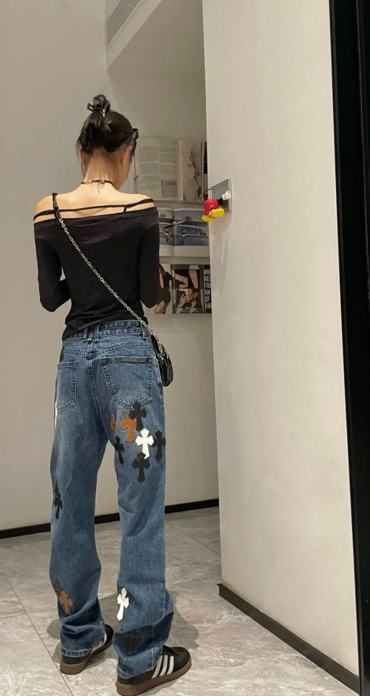 LuxluxHouse Best Quality Clothes Pants Chrome Hearts