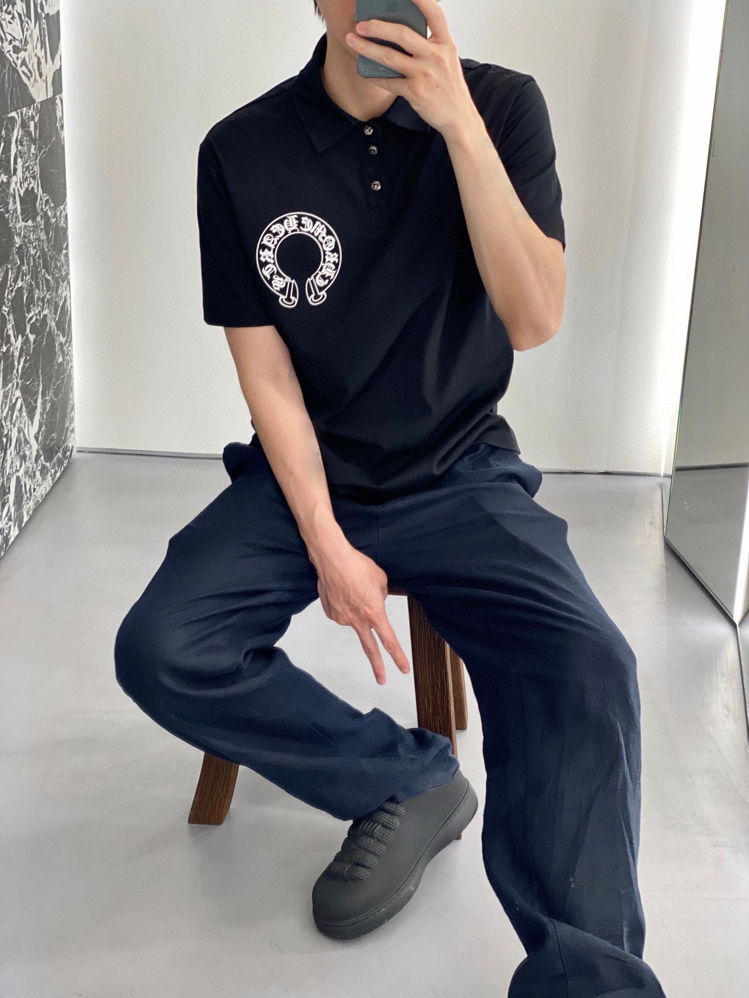 LuxluxHouse Best Quality Clothes Shirts&Polo Chrome Hearts