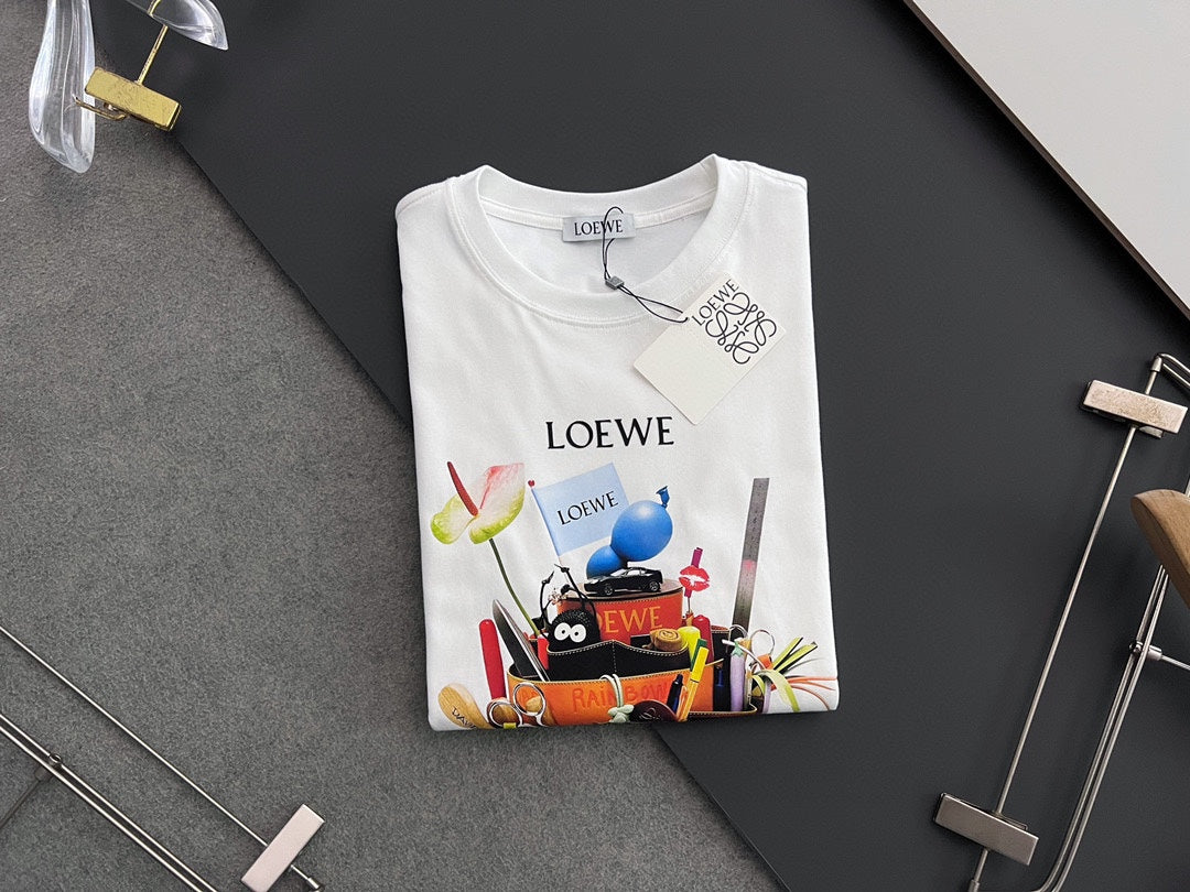 LuxluxHouse Best Quality Clothes T-shirt Loewe