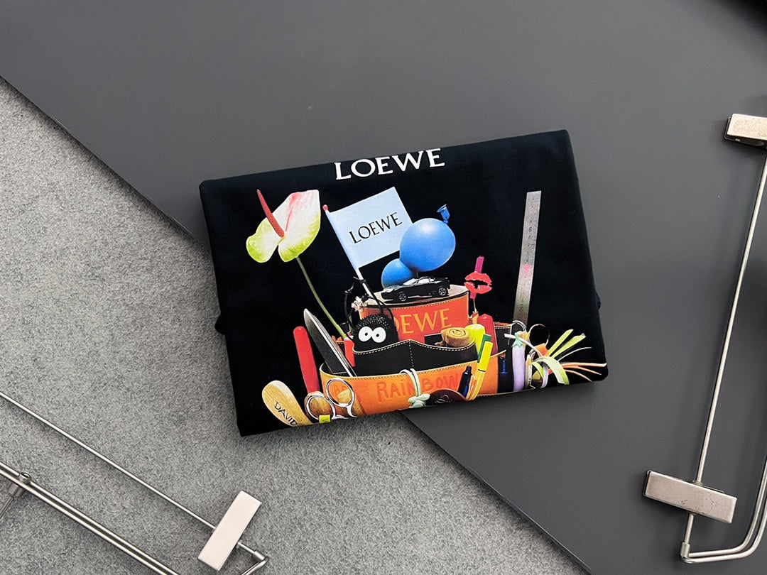 LuxluxHouse Best Quality Clothes T-shirt Loewe