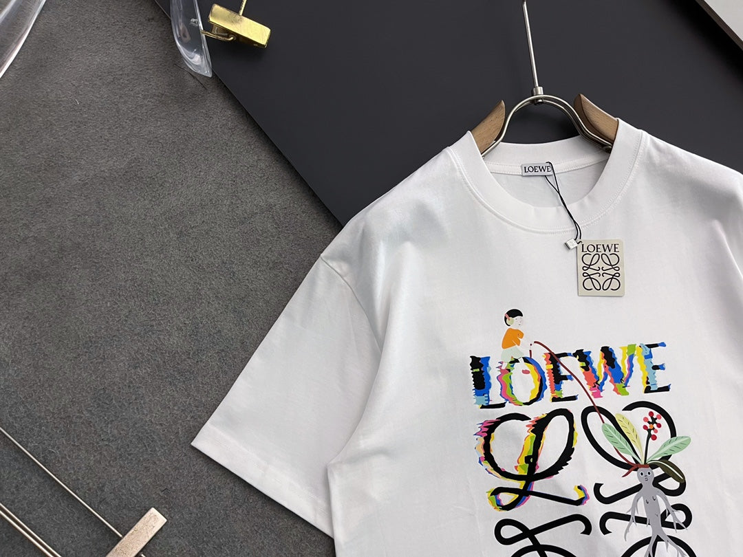 LuxluxHouse Best Quality Clothes T-shirt Loewe