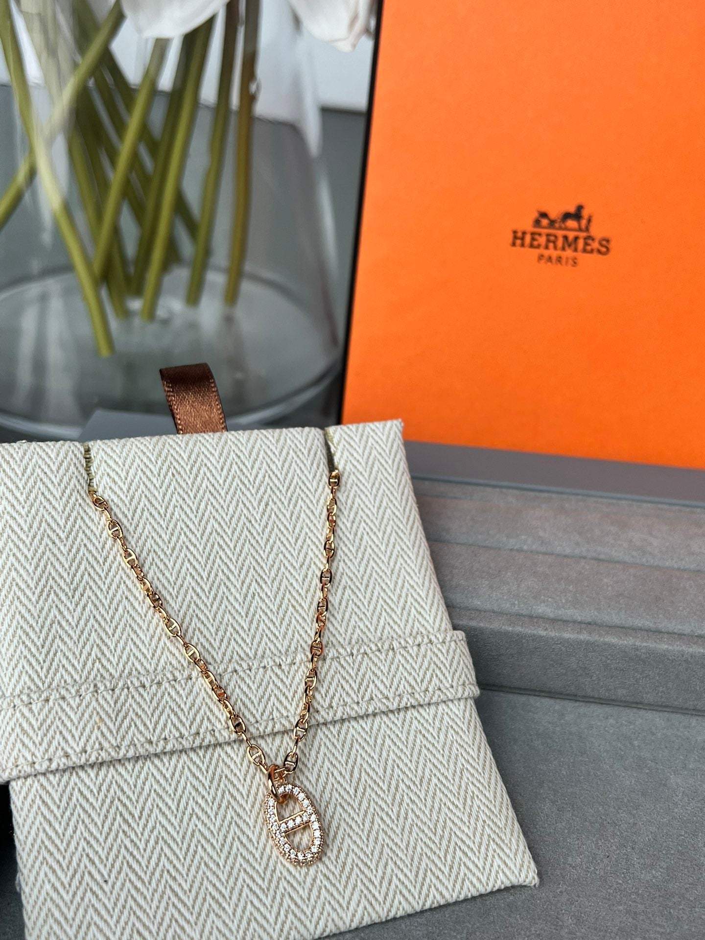 LuxluxHouse Best Quality Accessories Necklace Hermes