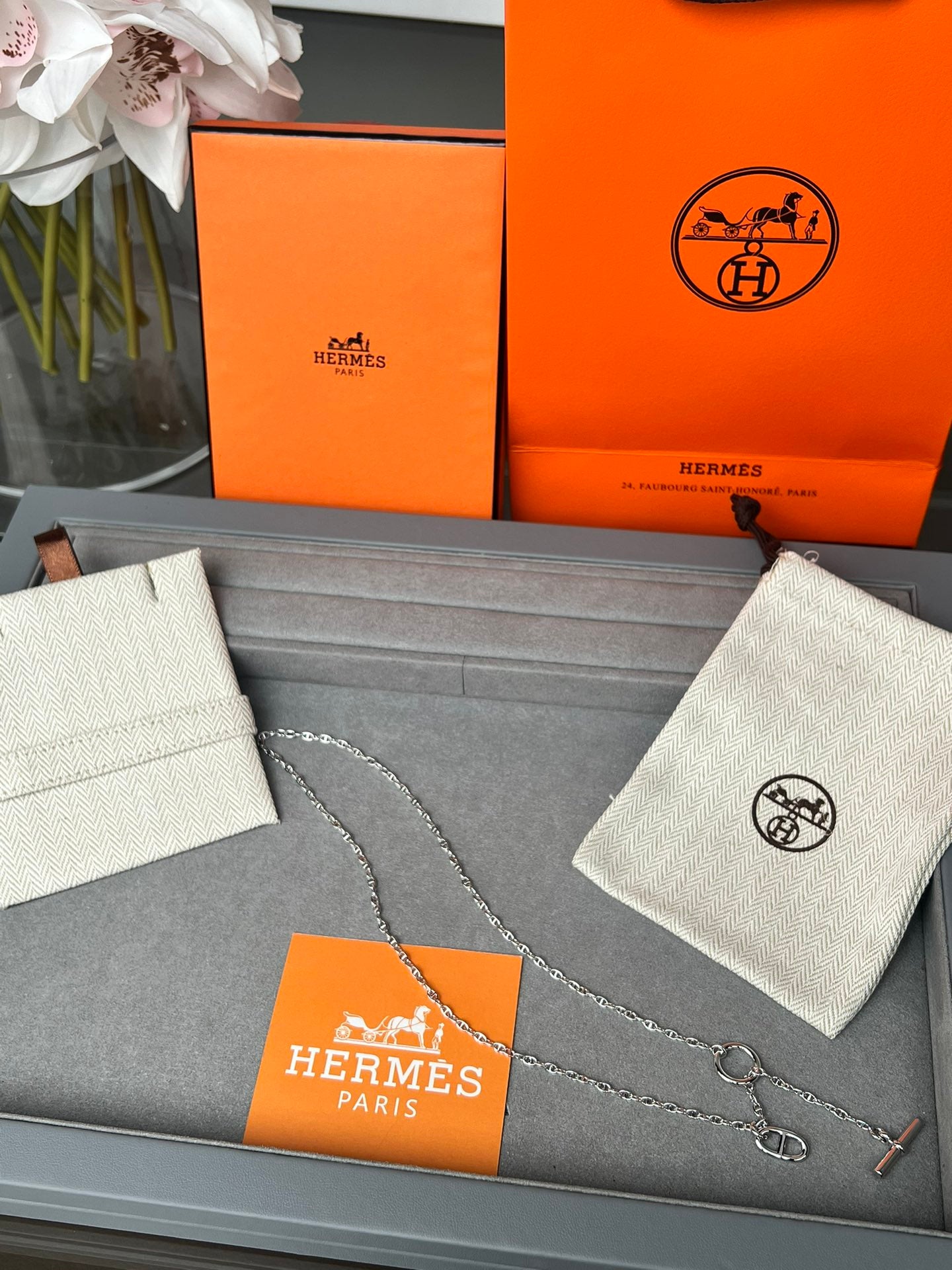LuxluxHouse Best Quality Accessories Necklace Hermes