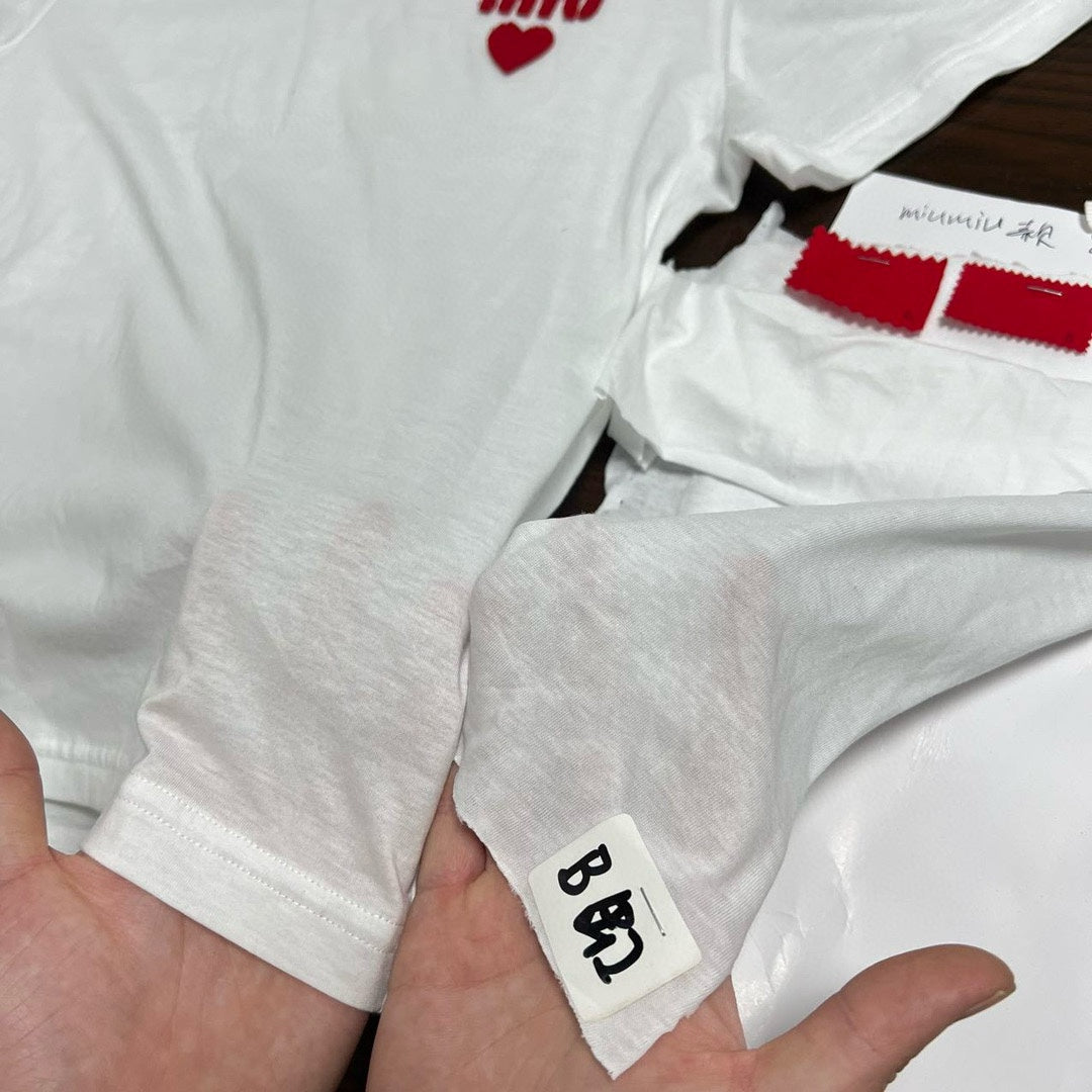 LuxluxHouse Best Quality Clothes Miu Miu T-shirt