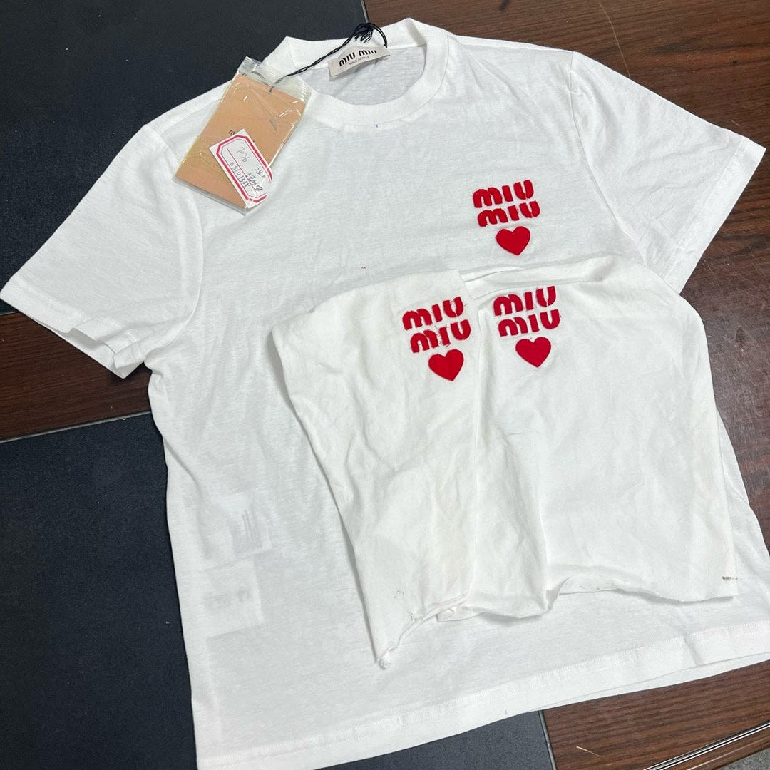 LuxluxHouse Best Quality Clothes Miu Miu T-shirt