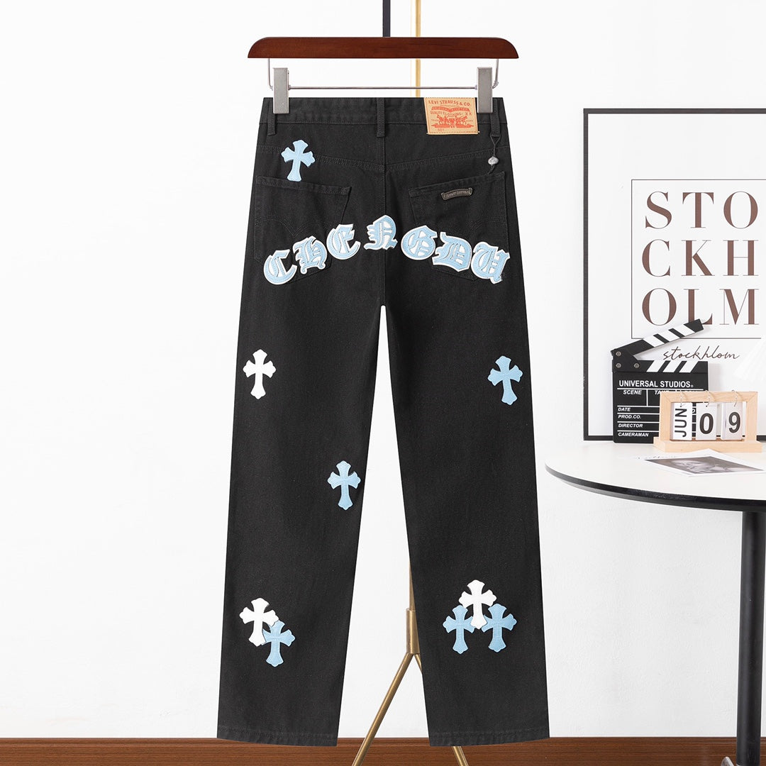 LuxluxHouse Best Quality Clothes Pants Chrome Hearts